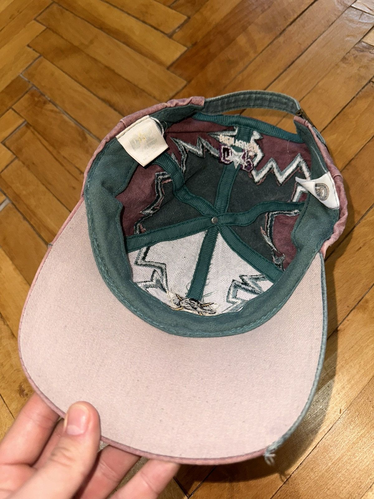 Drew Pearson Vintage Rare Cap Drew Pearson Mighty Ducks NHL thunder 90s Size ONE SIZE - 5 Thumbnail