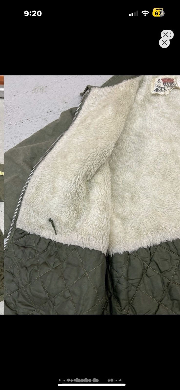 Vintage ***FINAL DROP***RARE HEAVY WORK KING LINED JACKET XXL Size US XXL / EU 58 / 5 - 12 Thumbnail
