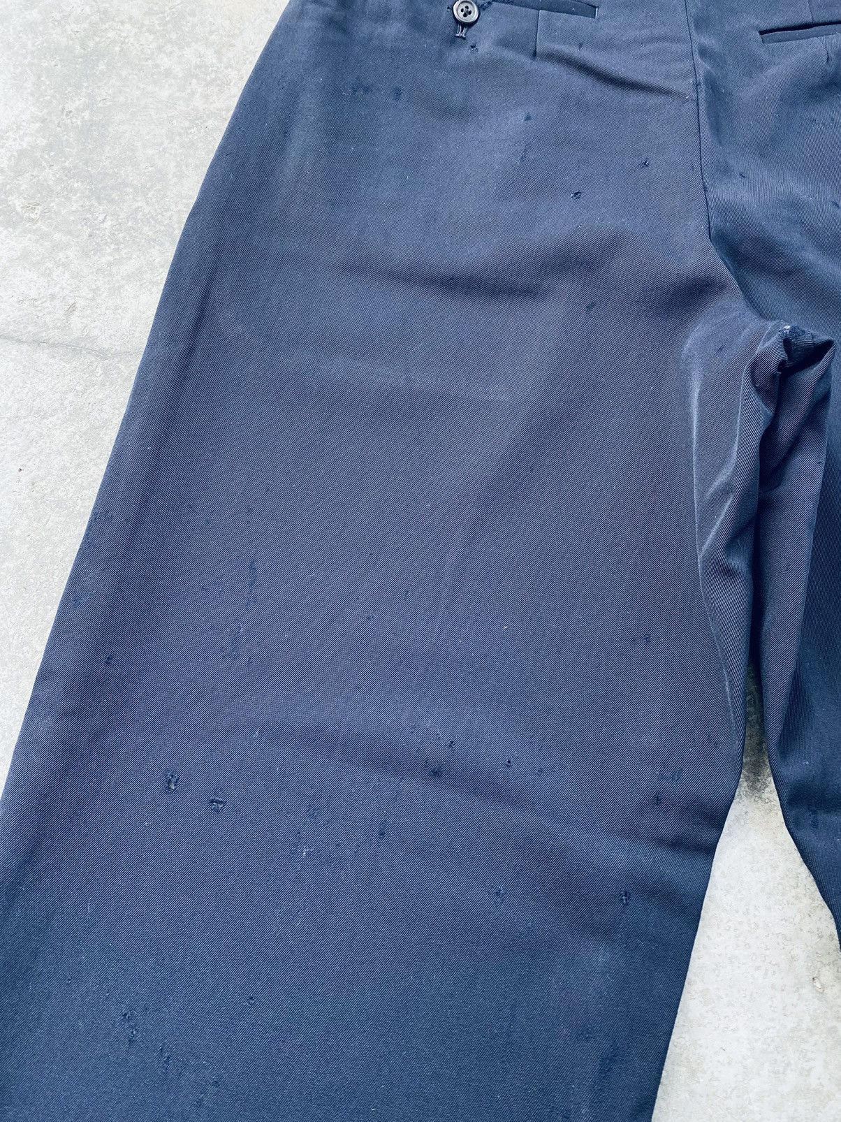 Yohji Yamamoto Vintage Y's For Men By Yohji Yamamoto Distressed Pants Size US 30 / EU 46 - 18 Thumbnail