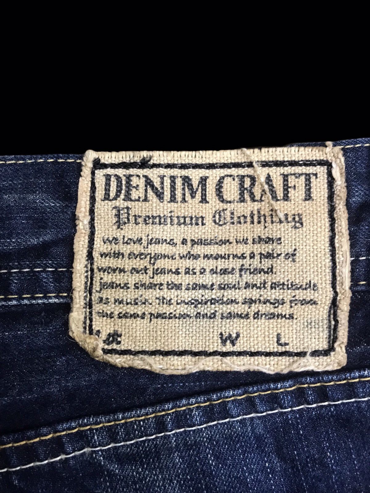 Japanese Brand 💥FLARE💥Archival DENICRA Sick Fade Mud Wash Flare Denim F54 Size US 35 - 9 Thumbnail