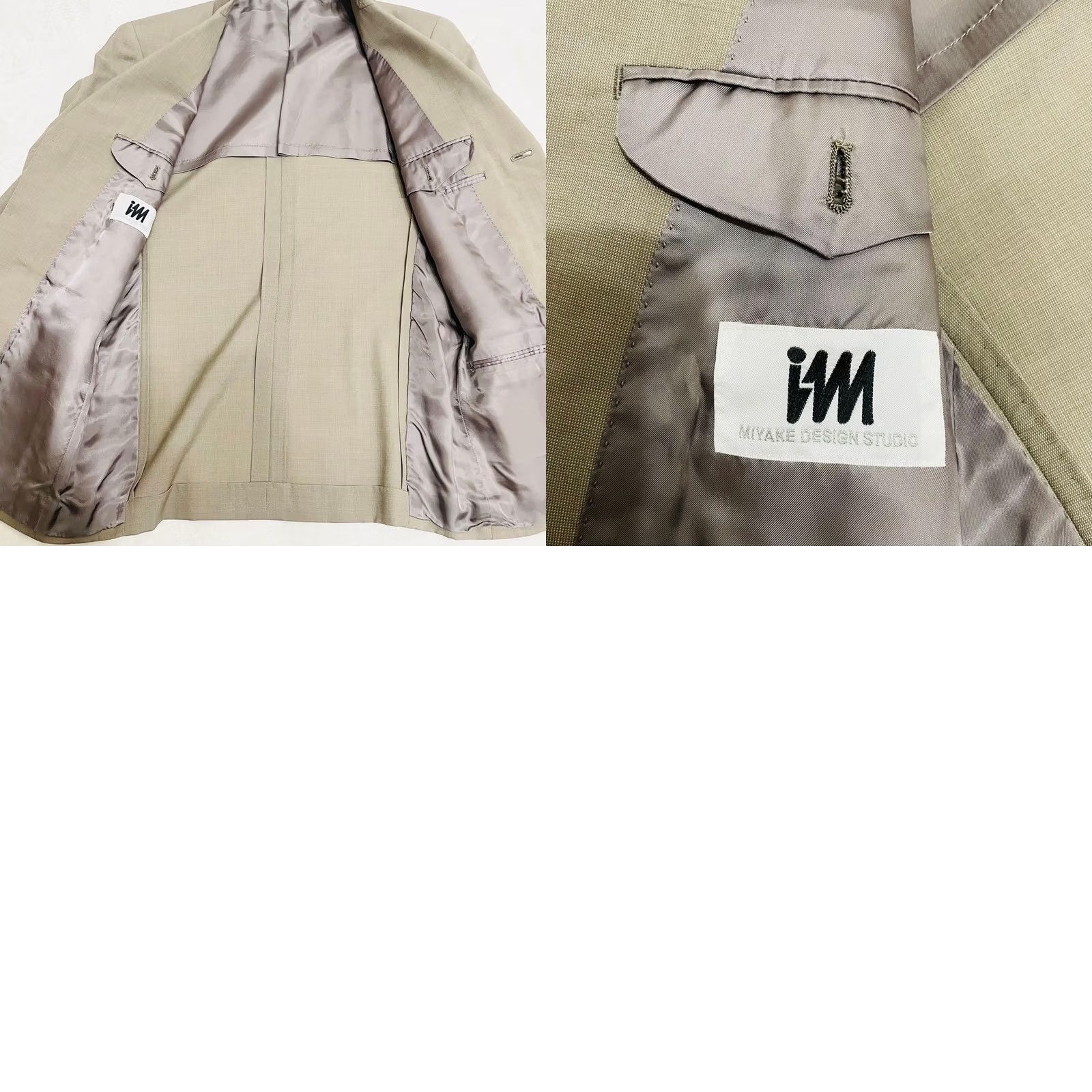 Issey Miyake ISSEY MIYAKE TAILORED JACKET MEN MULTICOLOR SIZE XL USED Size US XL / EU 56 / 4 - 8 Thumbnail