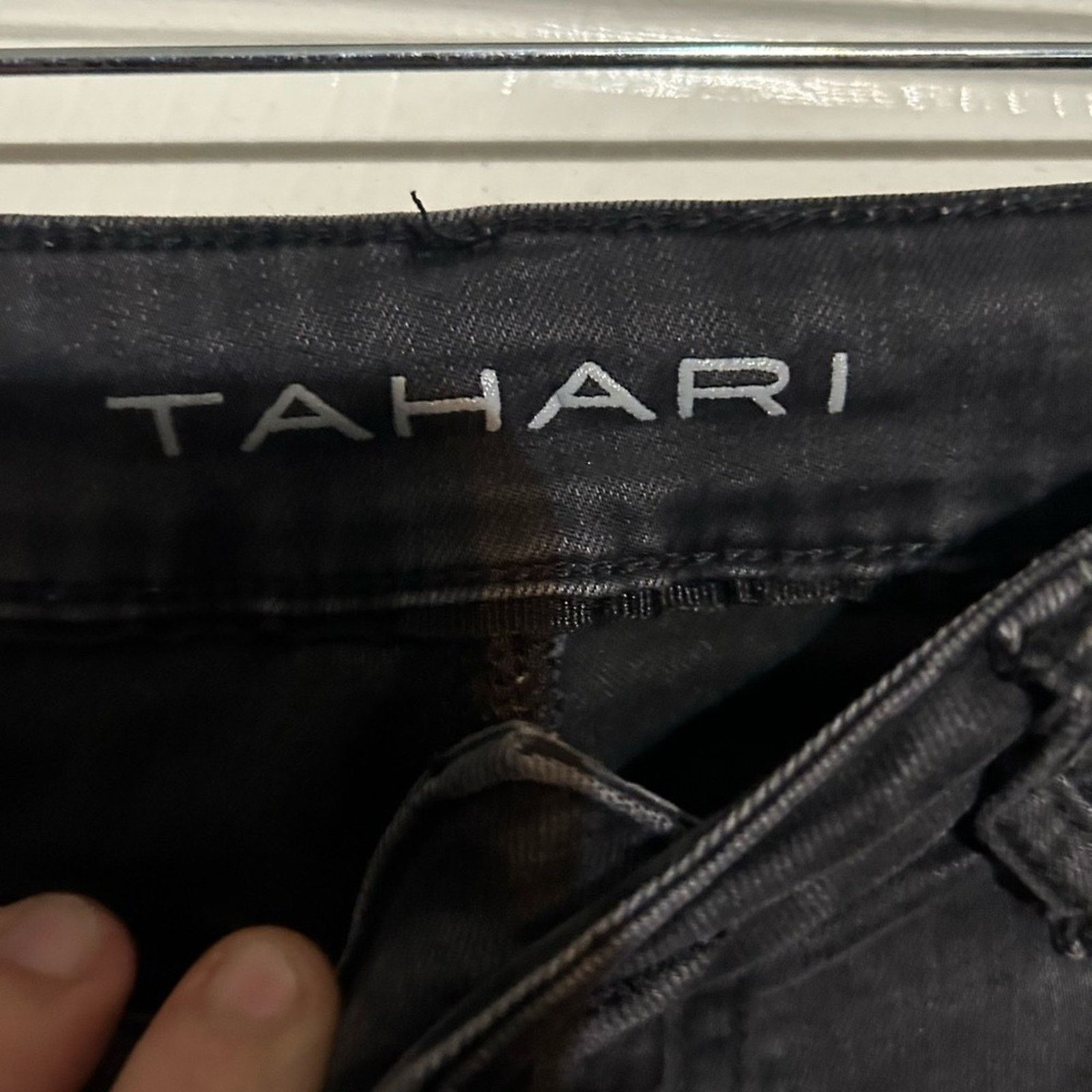 Elie Tahari Tahari Womens Dark Gray Skinny Jeans Size 27" / US 4 / IT 40 - 3 Thumbnail