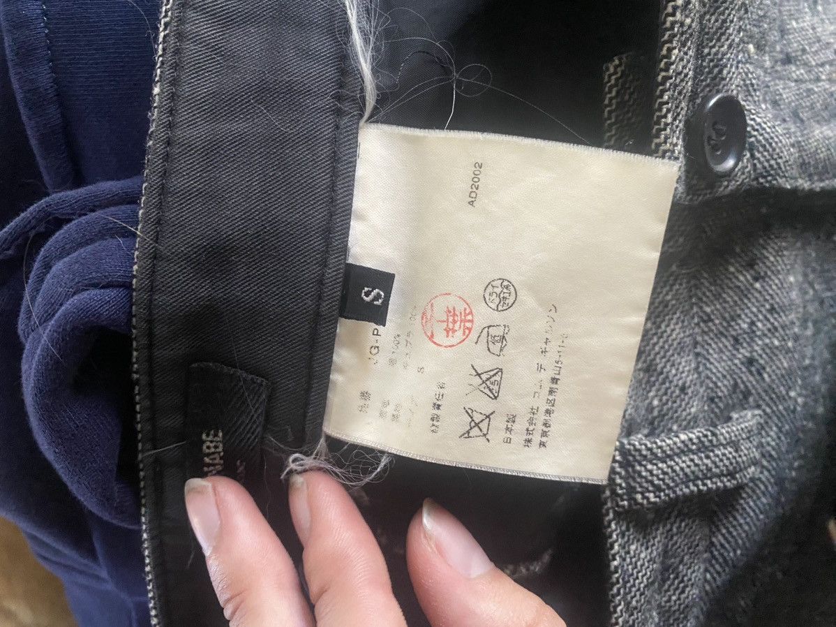 Comme des Garcons × Junya Watanabe Junya Watanabe 00s grey flared wool trousers Size US 30 / EU 46 - 4 Thumbnail