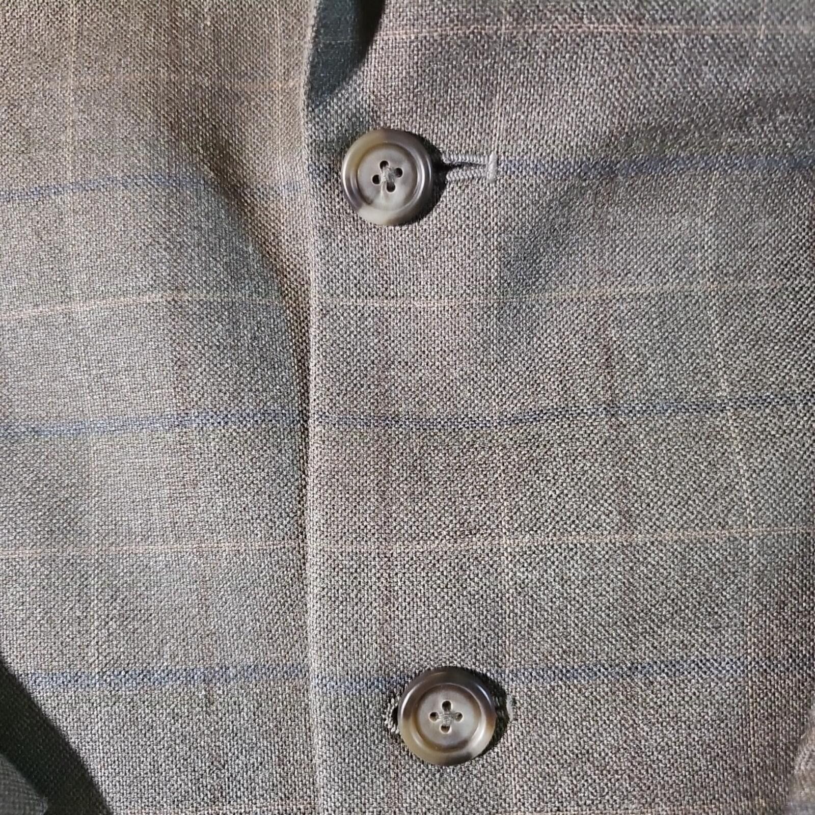 Jos. A. Bank Jos. A Bank 44R 2 Button Blazer Silk & Wool Size 44R - 3 Thumbnail