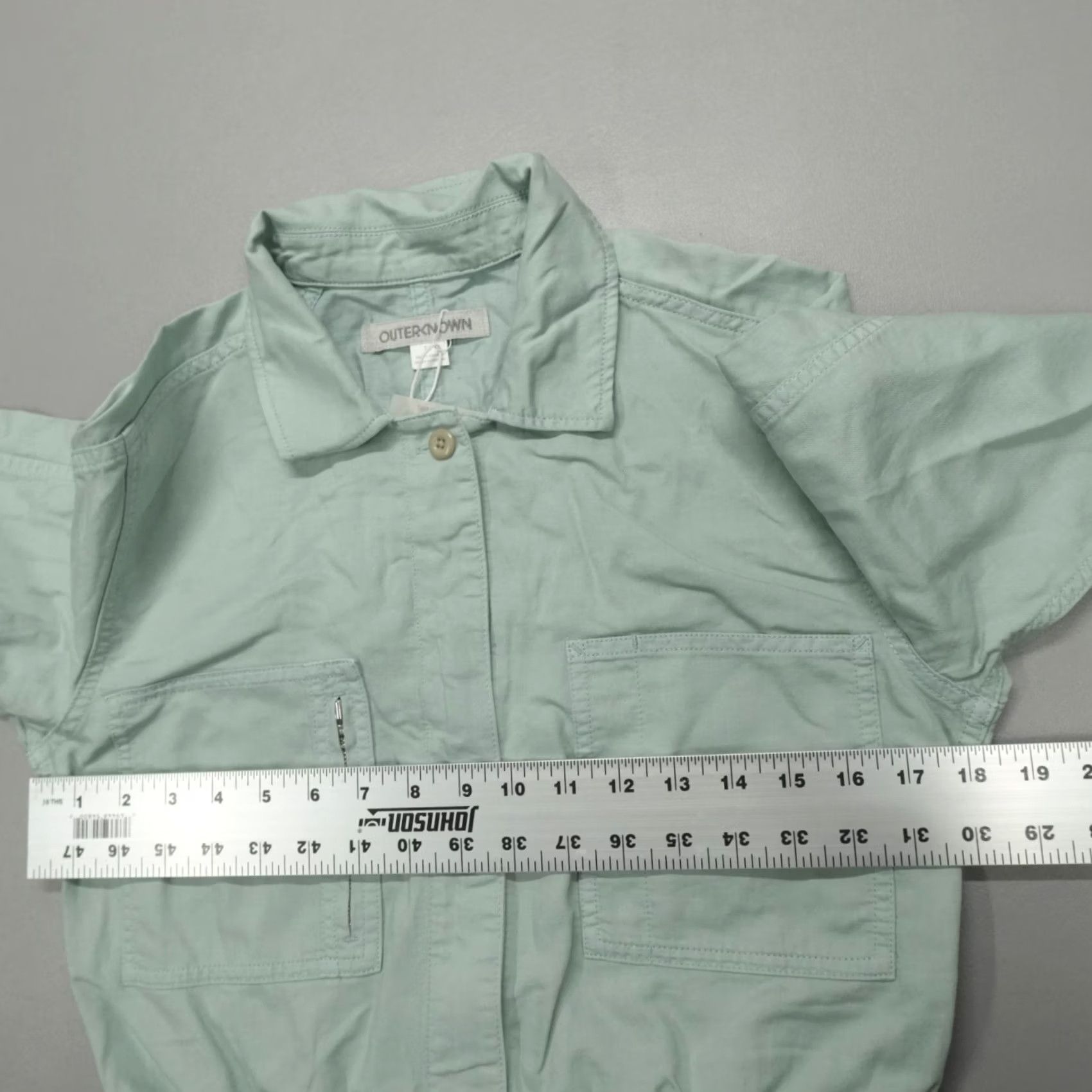 Outerknown Outerknown Jumpsuit Coveralls Women's Size S Green Organic Cinched Station Size 28" / US 6 / IT 42 - 7 Thumbnail