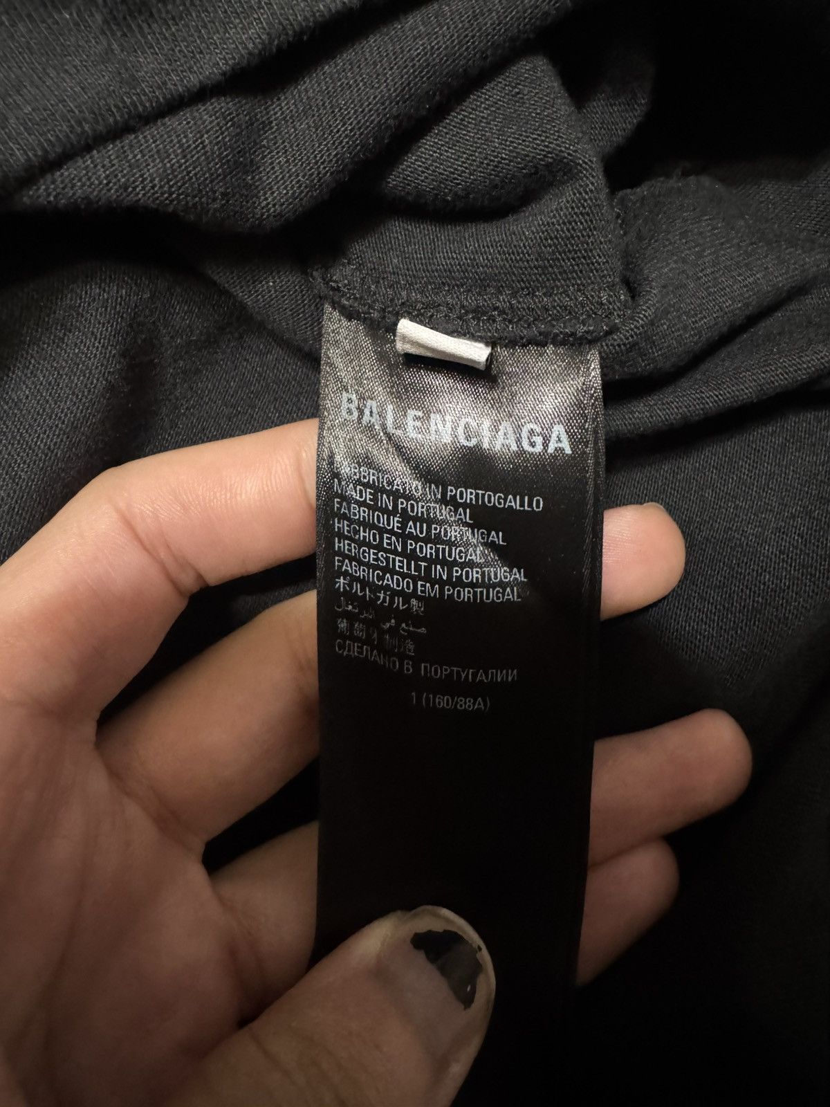 Balenciaga Balenciaga Metal Vintage Oversized T-Shirt Size US L / EU 52-54 / 3 - 3 Thumbnail