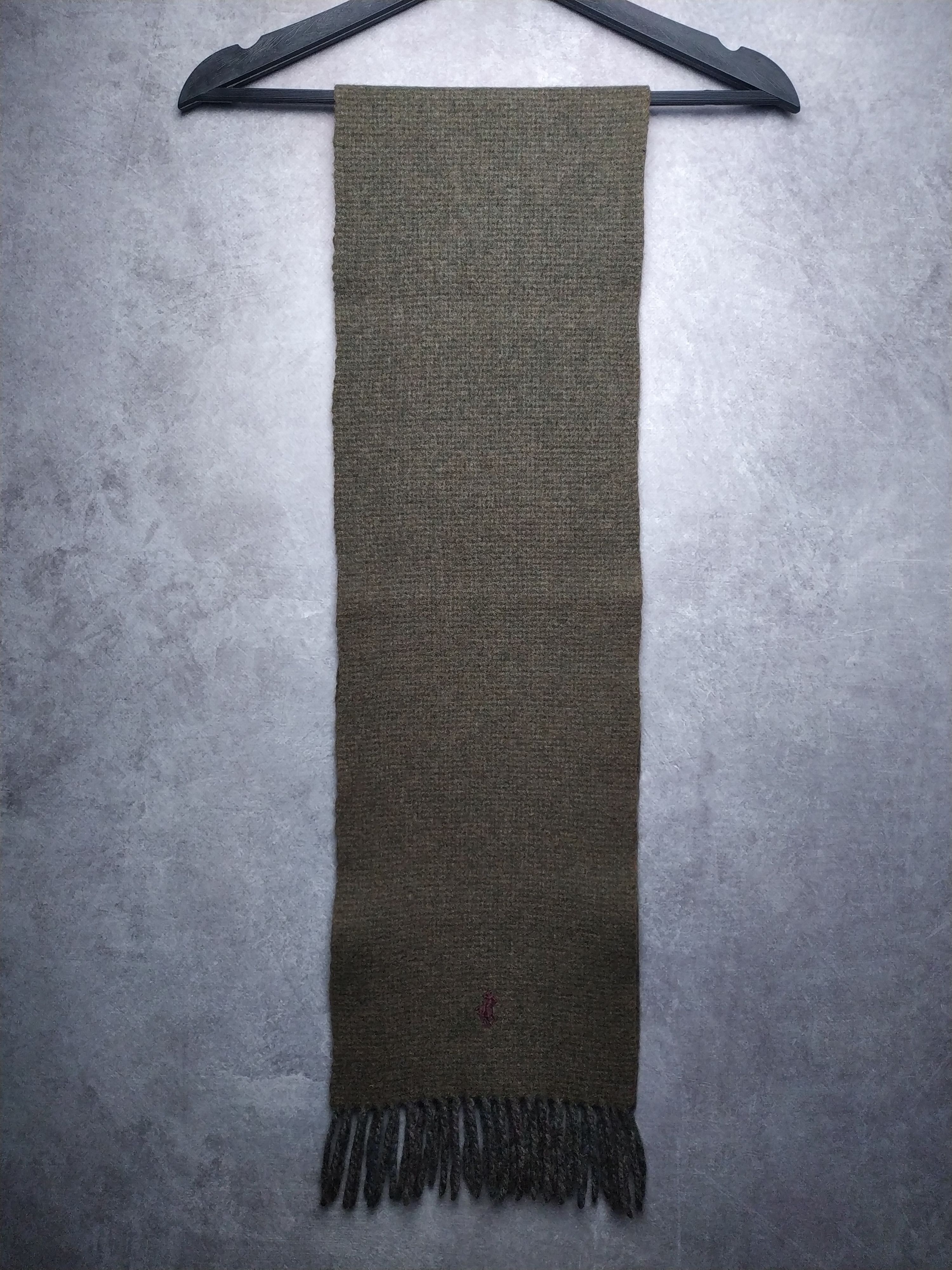 Polo Ralph Lauren Vintage Polo Ralph Lauren Scarf Wool Scarves Size ONE SIZE - 7 Thumbnail