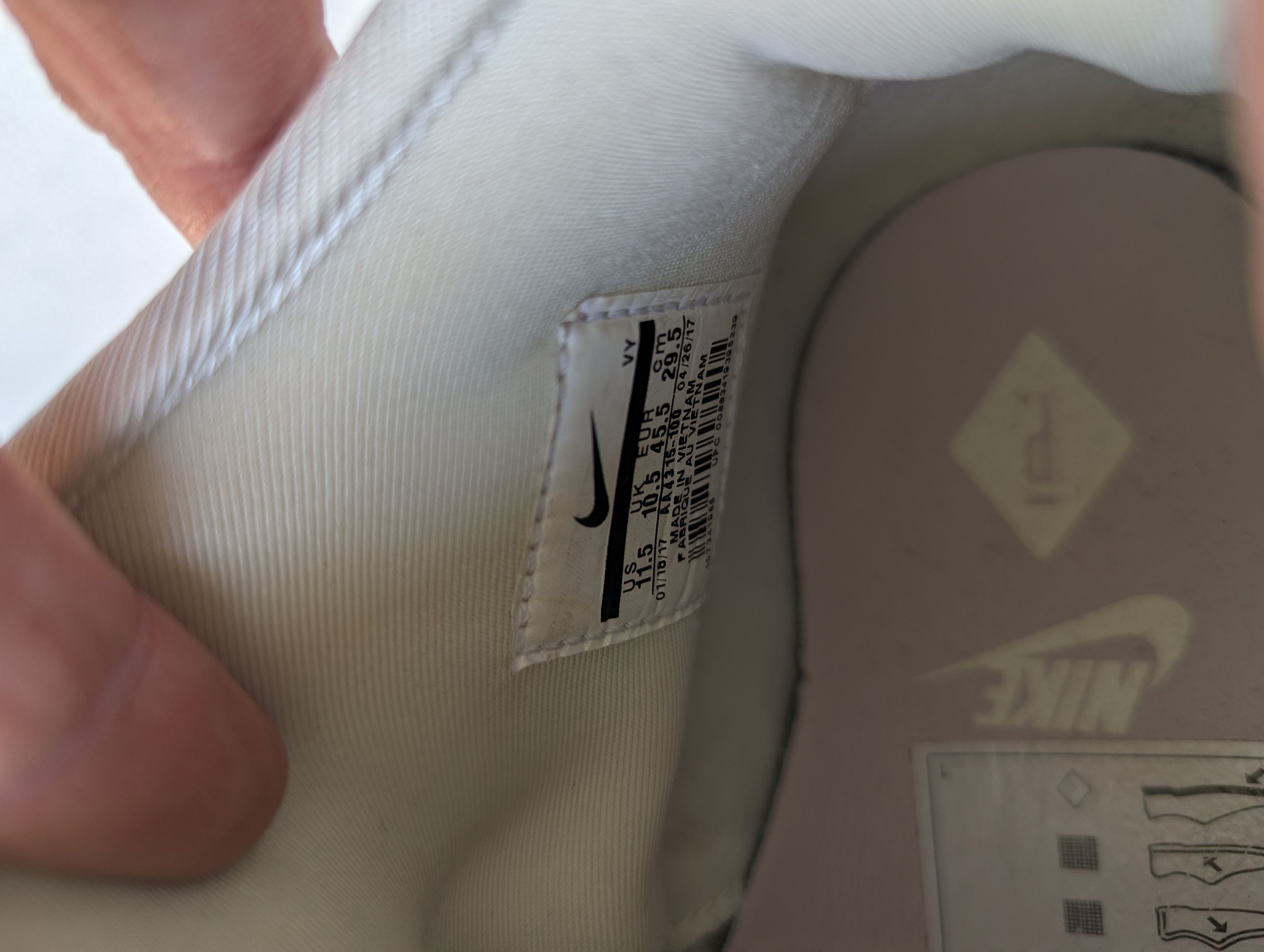 Nike Nike Air Shake NDestrukt Pigalle Sail 11,5 us Size US 11.5 / EU 44-45 - 2 Thumbnail