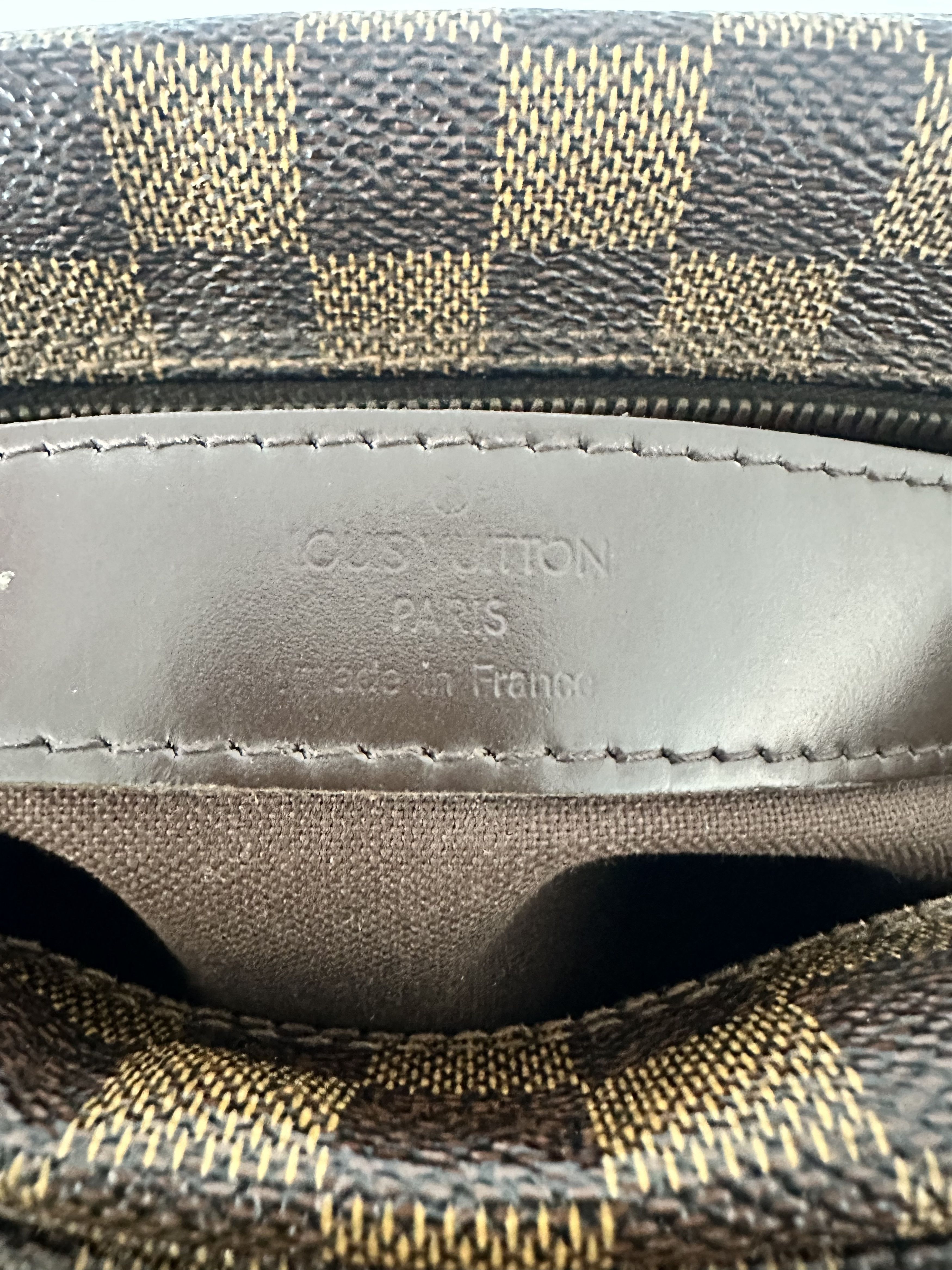 Louis Vuitton Louis Vuitton Damier Ebene Canvas Naviglio Messenger Bag Size ONE SIZE - 8 Thumbnail