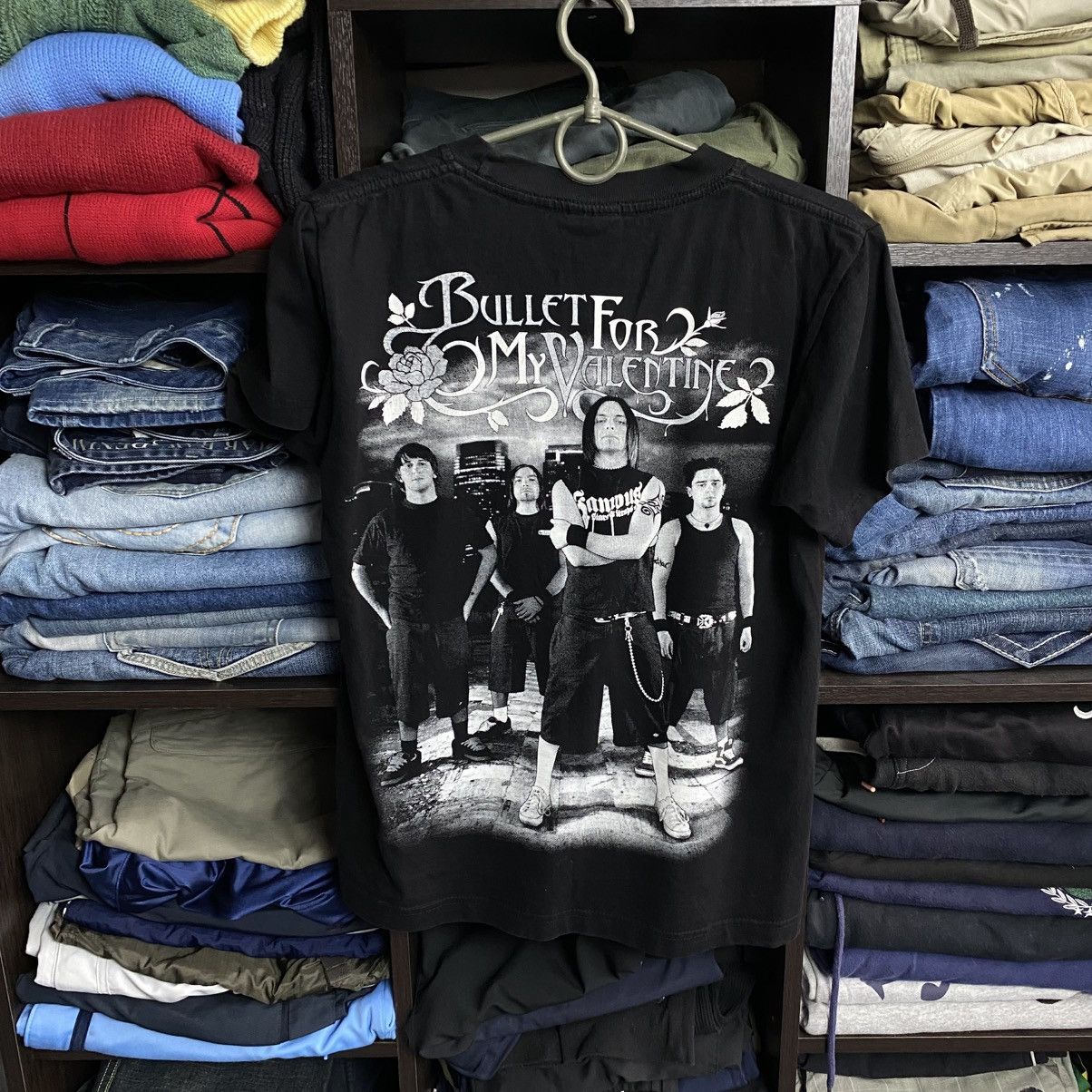 Band Tees Vintage Bullet For My Valentine Big graphic logo 90’s tee Size US S / EU 44-46 / 1 - 7 Thumbnail