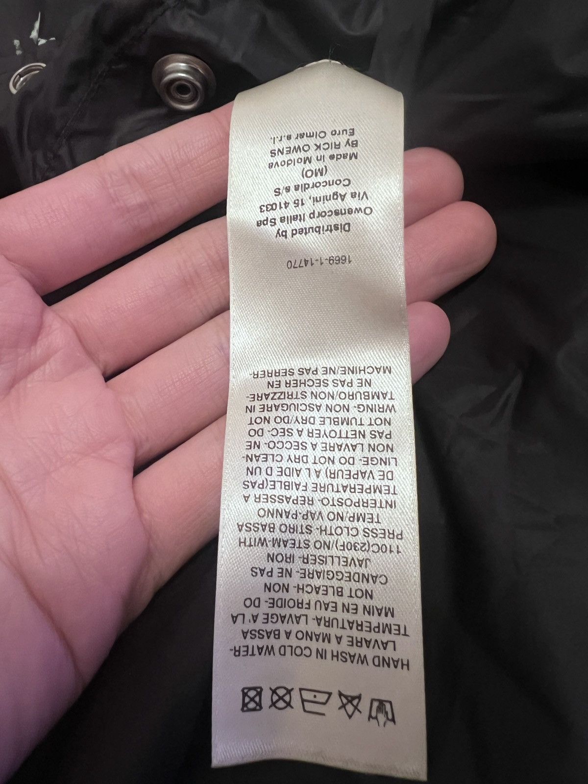 Rick Owens Drkshdw rick owens print coach jacket Size US M / EU 48-50 / 2 - 7 Thumbnail