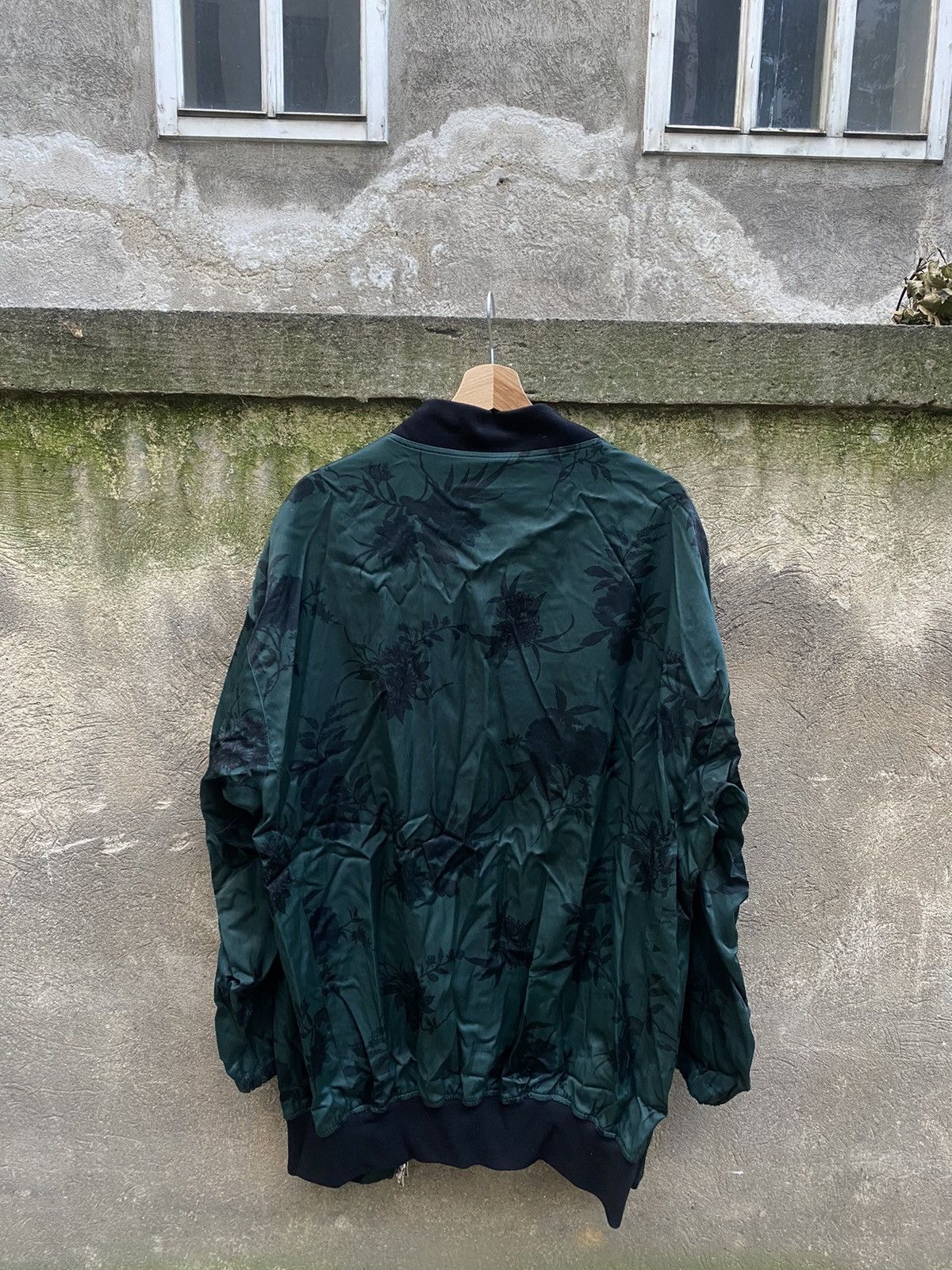 Y's × Yohji Yamamoto Y’s by Yohji Yamamoto Flowered Overprinted Jacket Size L / US 10 / IT 46 - 15 Thumbnail