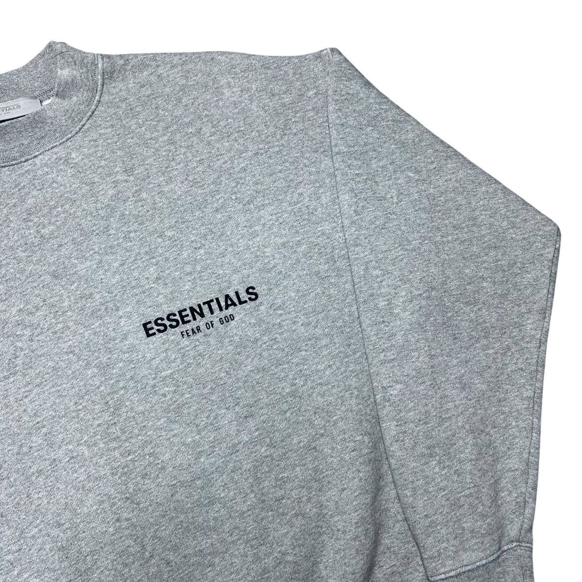 Fear of God Essentials Fear Of God Gray Spell Out Pullover Sweatshirt Size US XXS / EU 40 - 14 Thumbnail