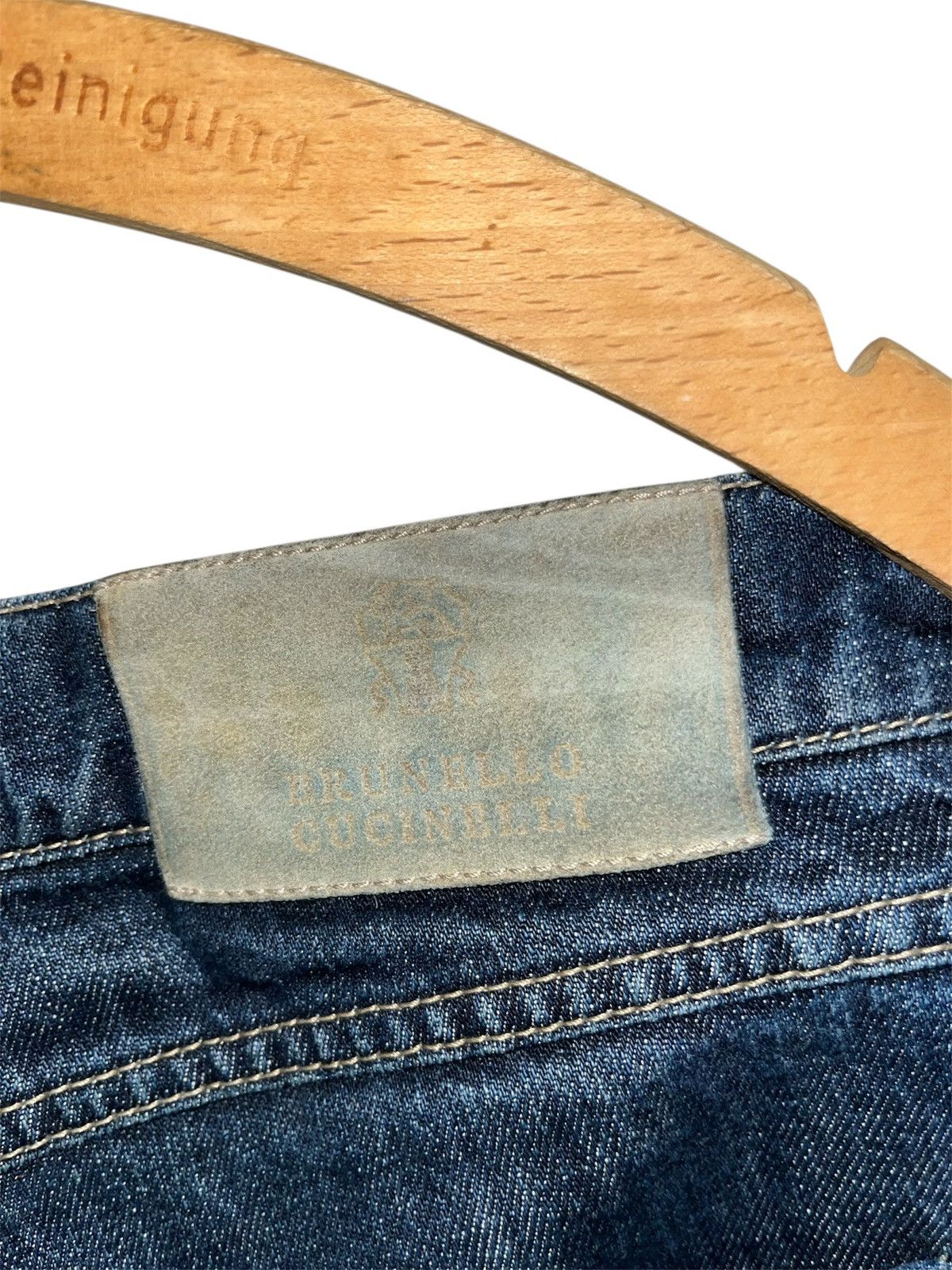 Brunello Cucinelli BrunelloCucinelliDarkWashDenimJeansMadeinItalyLuxuryDesigner Size US 36 / EU 52 - 4 Thumbnail