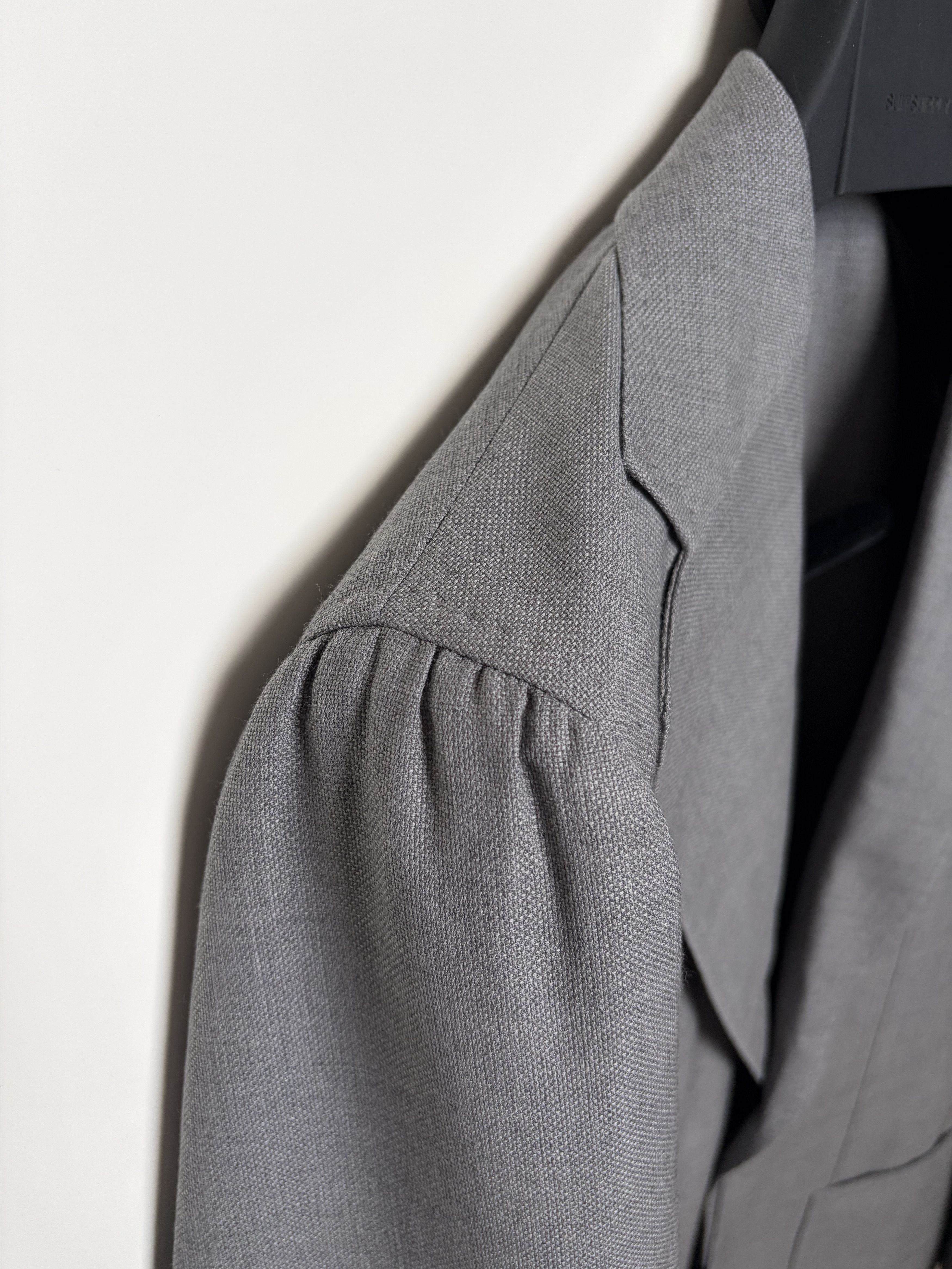 Suitsupply NWT Suitsupply grey s130 unconstructed jacket, size 38S\EU24 Size 38S - 3 Thumbnail