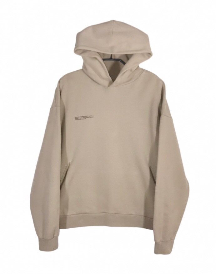 Pangaia Pangaia Cream Hoodie Heavyweight Cotton Unisex Size M Size US M / EU 48-50 / 2 - 1 Thumbnail