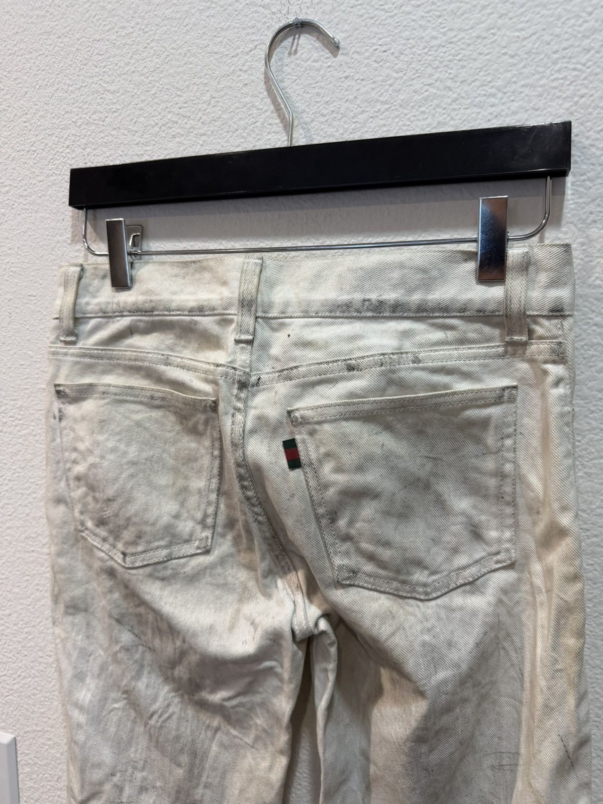 Gucci Tom Ford Gucci Dirty Wash Flare Denim Jeans Size US 30 / EU 46 - 5 Thumbnail