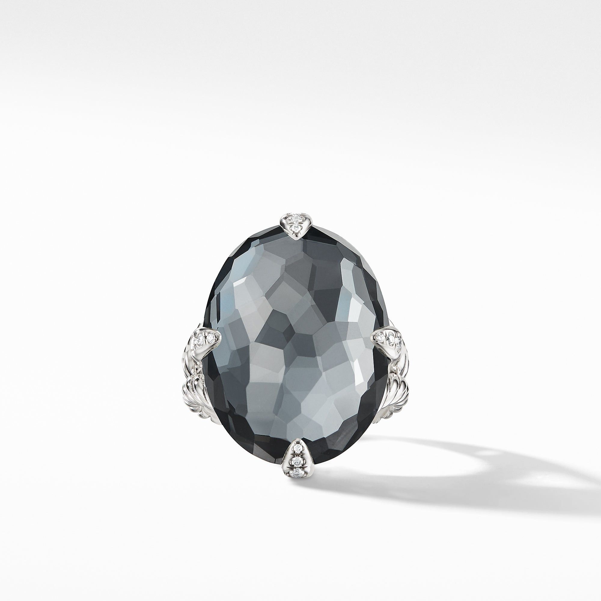 David Yurman o1w1db10325 ChatelaineStatement Ring with Black Orchid Size ONE SIZE - 1 Thumbnail