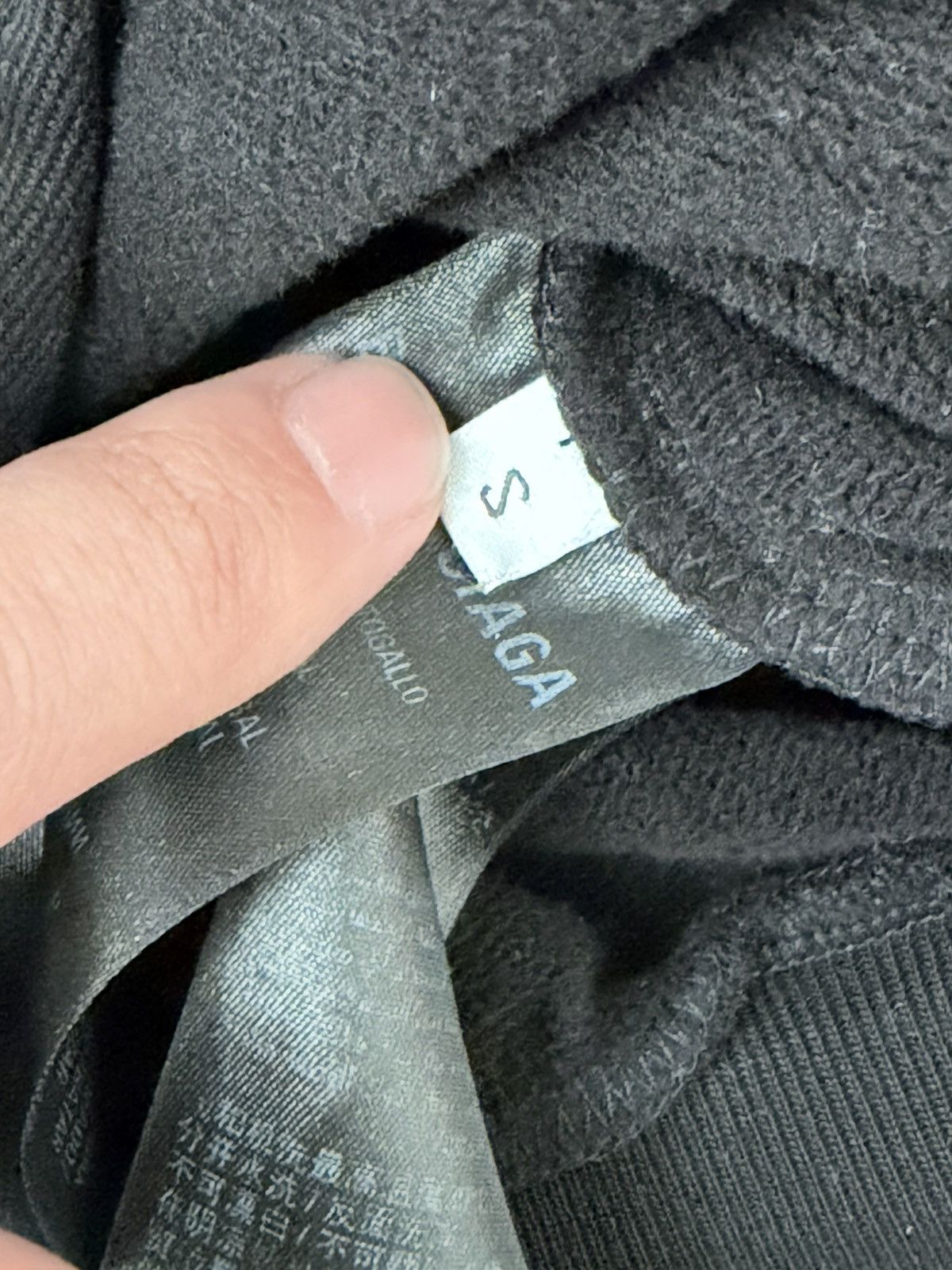 Balenciaga back tab cropped zip up Size US S / EU 44-46 / 1 - 6 Thumbnail