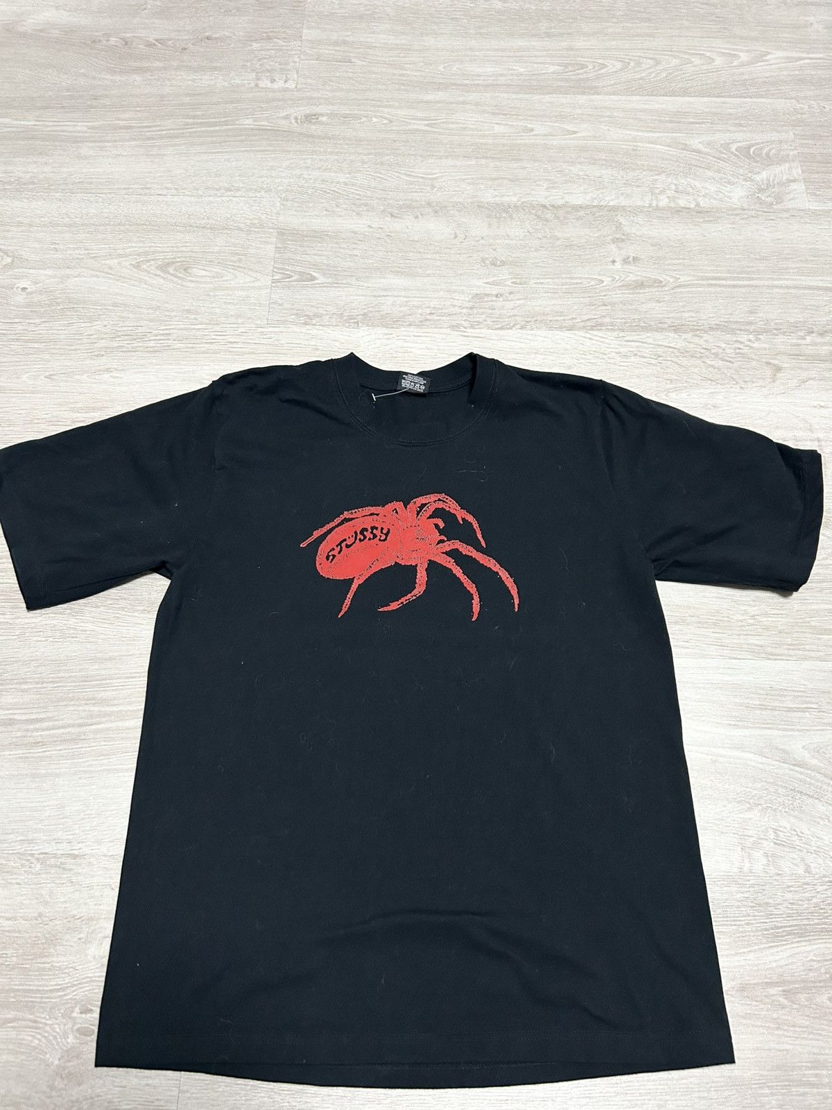 Stussy STUSSY LIMITED EDITION Big Logo SPIDER black styled size M Size US M / EU 48-50 / 2 - 2 Thumbnail