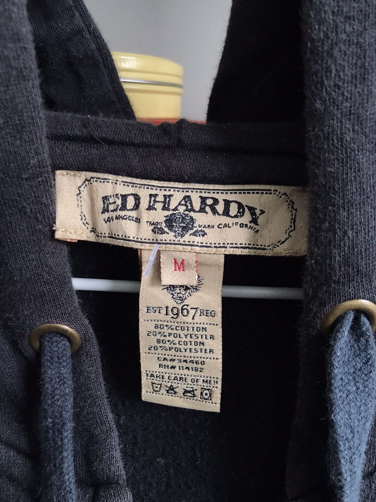 Designer × Ed Hardy 🔥 🔥 OFFER ME NOW ‼️ Rare Ed Hardy Skull Fullzip Hoodie Size US M / EU 48-50 / 2 - 12 Thumbnail