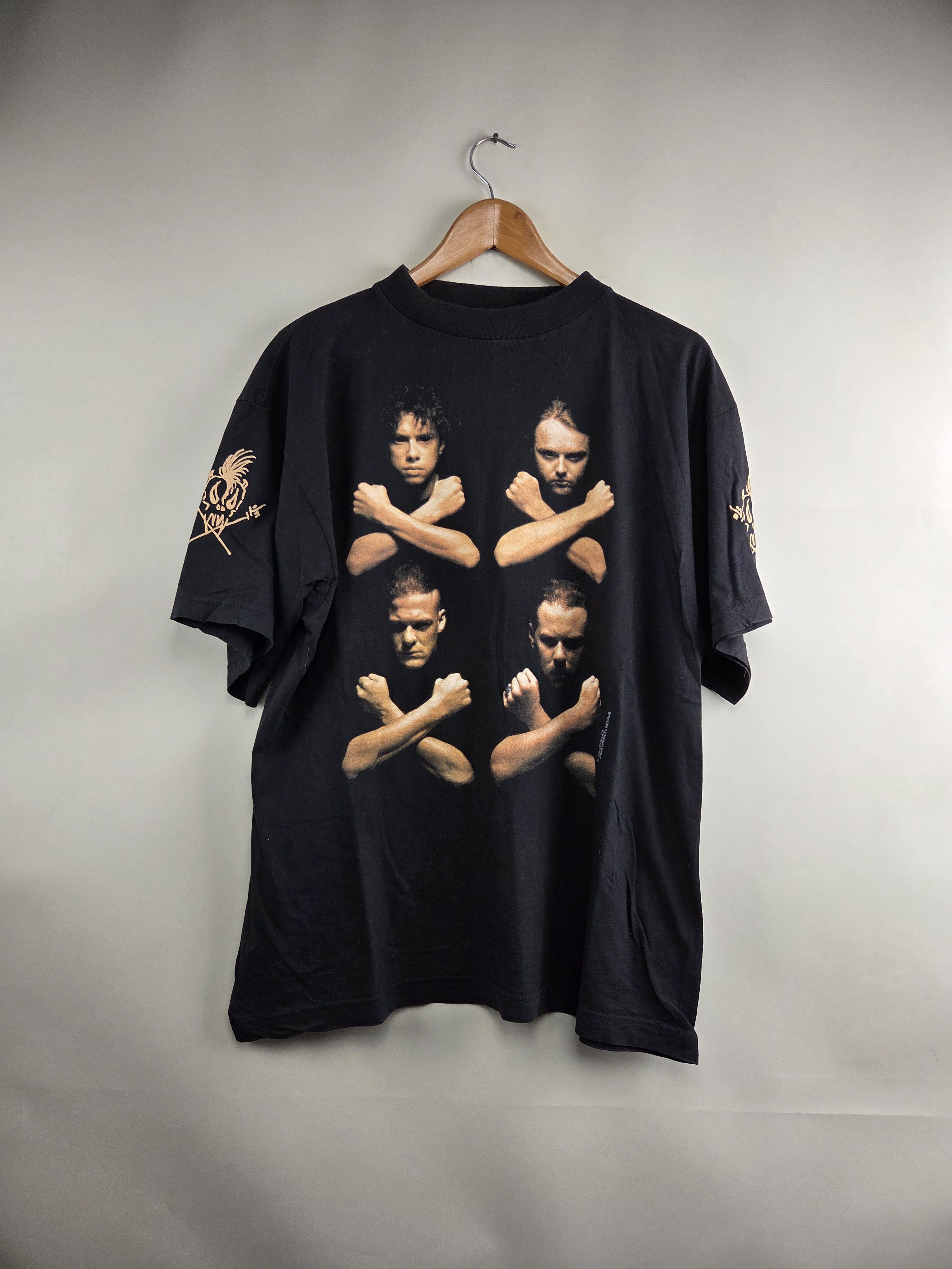 Band Tees × Metallica × Vintage 1994 Metallica Birth school death XL 22.5" 28" Size US XL / EU 56 / 4 - 7 Thumbnail