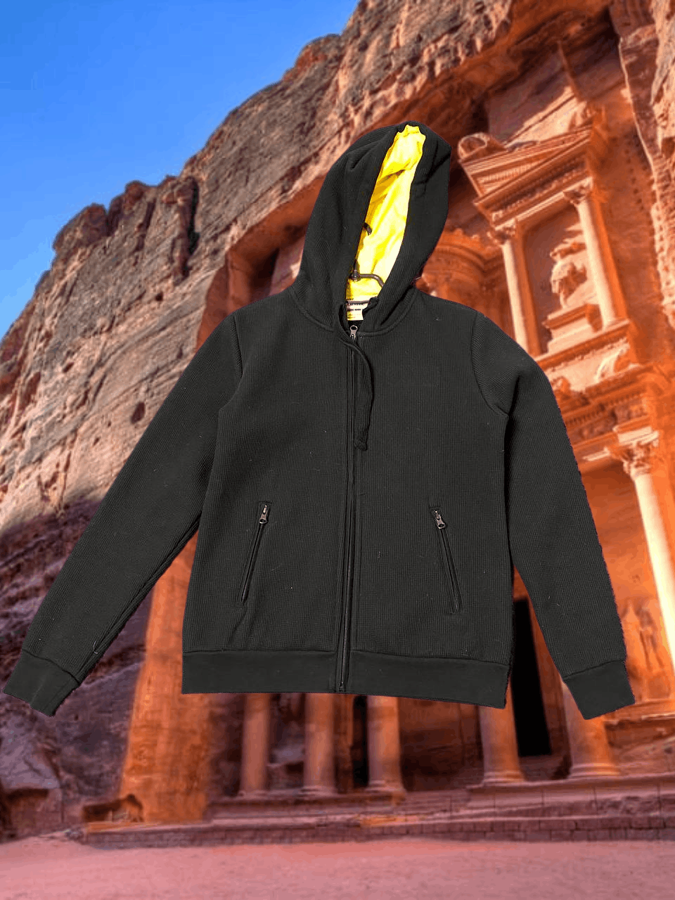 Yamaha Y2K hoodie zip black YAMAHA vintage MOTO big logo Size US S / EU 44-46 / 1 - 1 Thumbnail