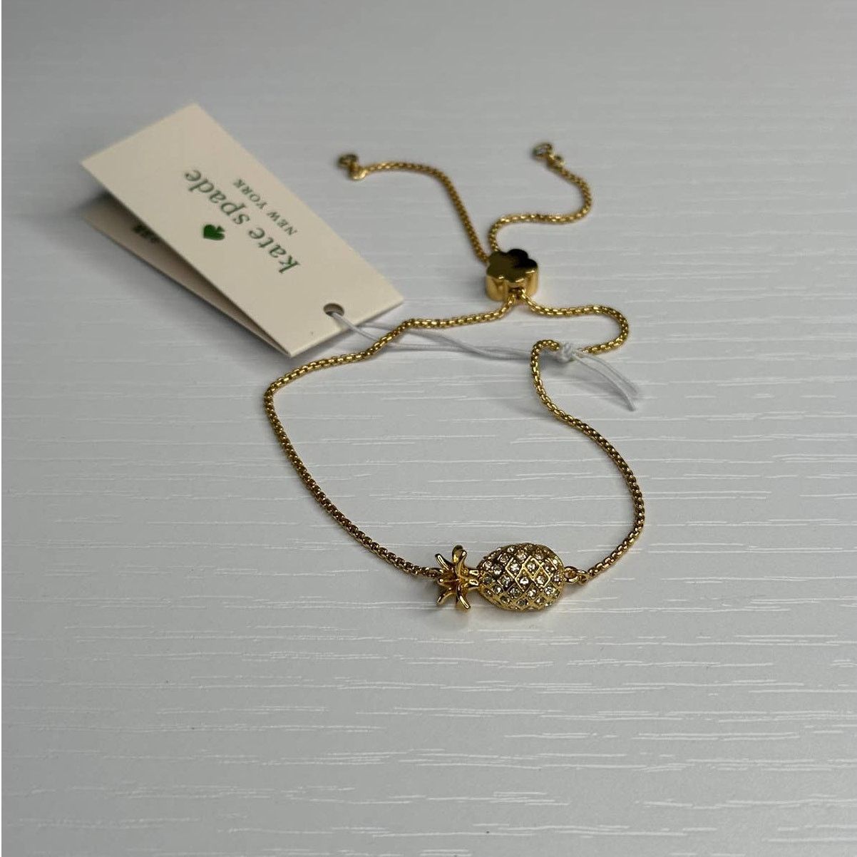 Kate Spade Kate spade Pineapple Passion Slider Adjustable Bracelet Size ONE SIZE - 6 Thumbnail