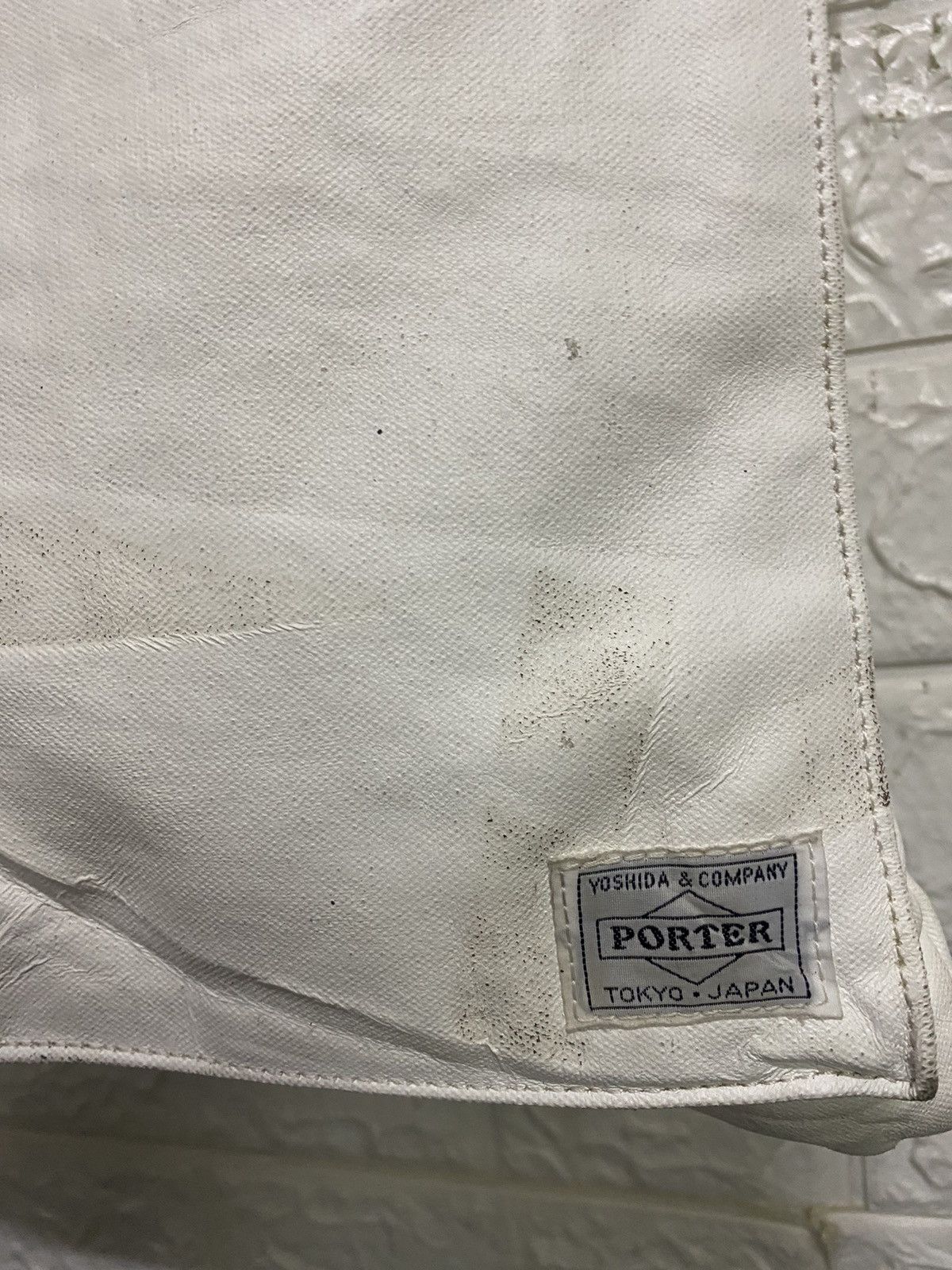 Japanese Brand × Porter Authentic Porter White Tote Shoulder Bag Size ONE SIZE - 12 Thumbnail
