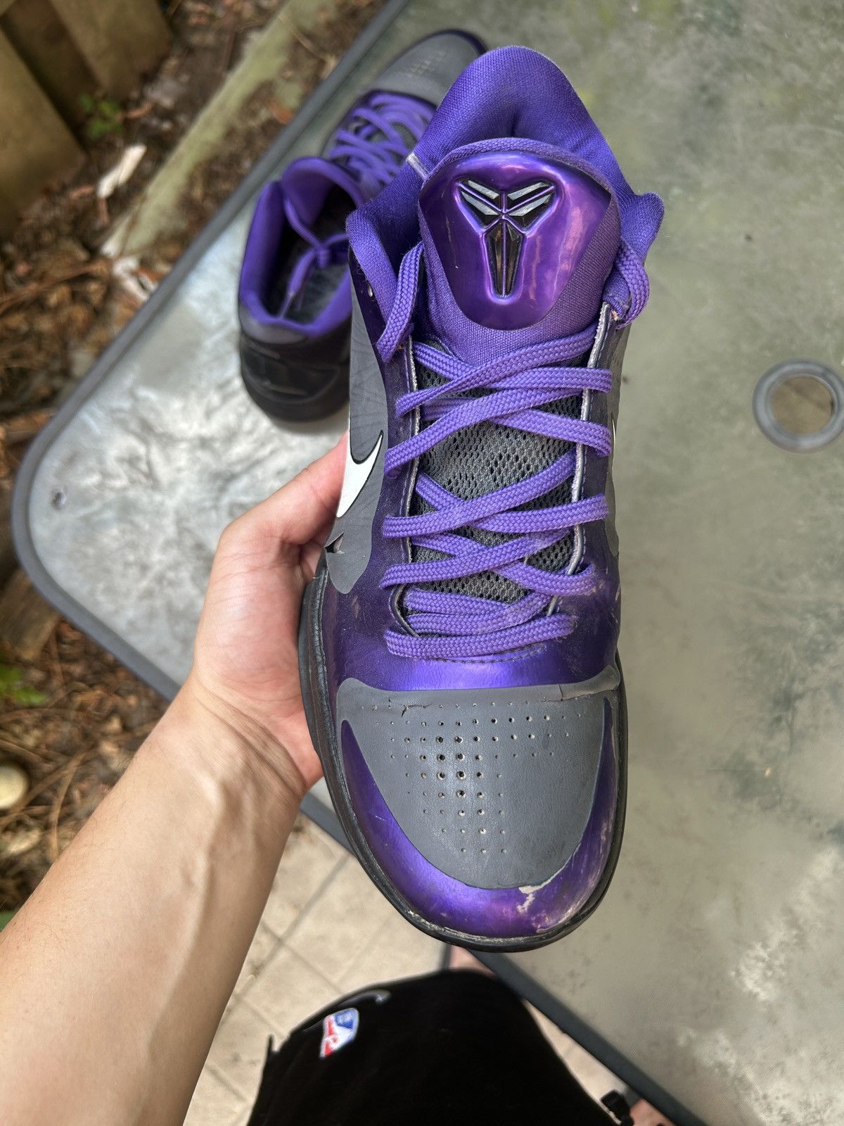 Nike Nike ID Zoom Kobe 5 Purple / Grey Black Nike I.D colorway Size US 9 / EU 42 - 9 Thumbnail