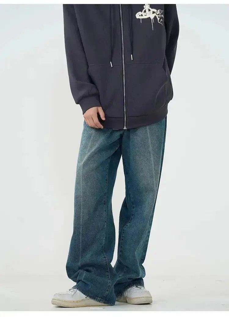 Japanese Brand Street Loose and Handsome Jeans Size US 32 / EU 48 - 2 Thumbnail