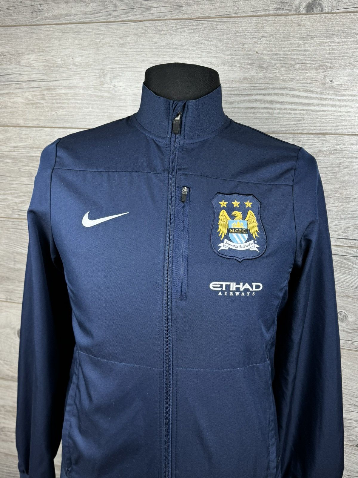 Nike Manchester City Footabll Jacket Nike 2013/2014 size S Size US S / EU 44-46 / 1 - 2 Thumbnail