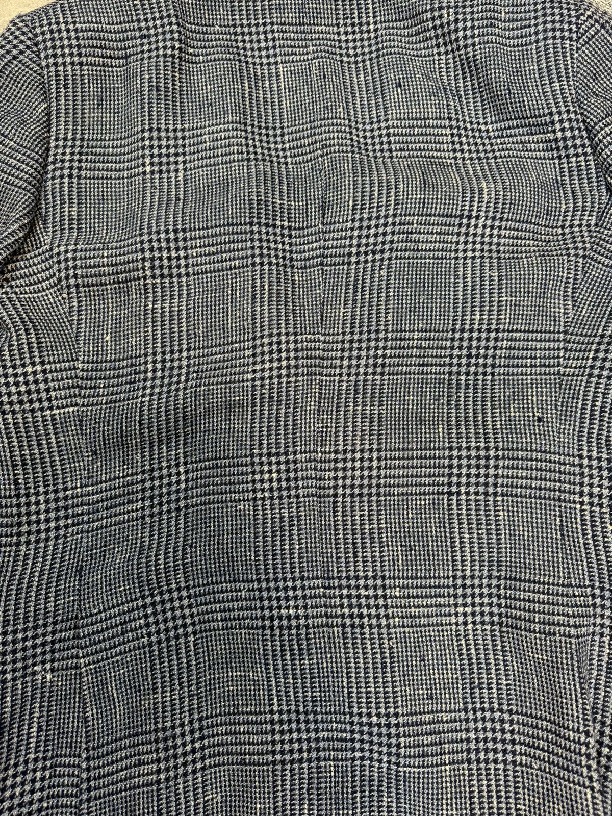 Suitsupply Suitsupply Washington VBC Plaid Blazer 42R/EU52 Silk Linen Size 42R - 17 Thumbnail
