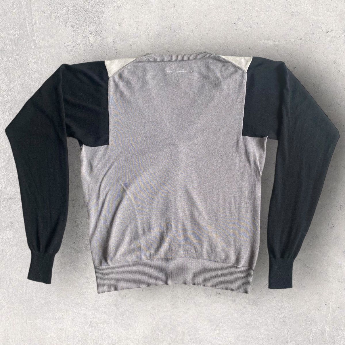 Maison Margiela SS14 Rayon Blend Slash Color Block Sweater Size M / US 6-8 / IT 42-44 - 2 Thumbnail