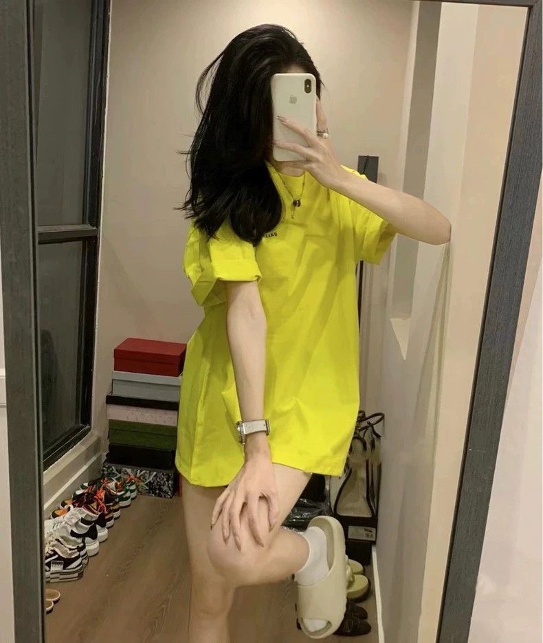Balenciaga Balenciaga Front and back letter logo short sleeves 2501-Ne Size US XL / EU 56 / 4 - 8 Thumbnail