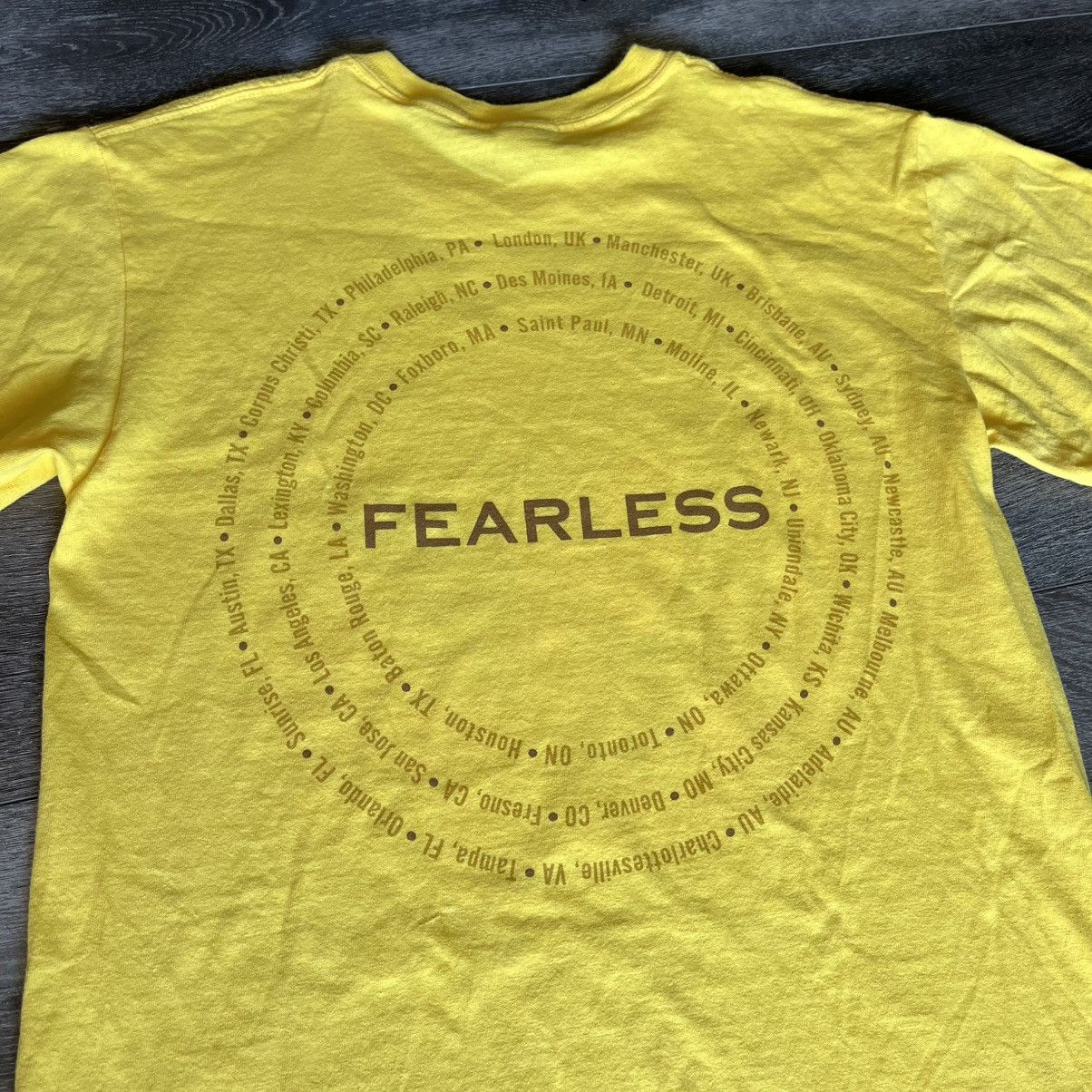 Band Tees Vintage 2008 Taylor Swift Fearless World Tour Band Tee Shirt Size US S / EU 44-46 / 1 - 4 Thumbnail
