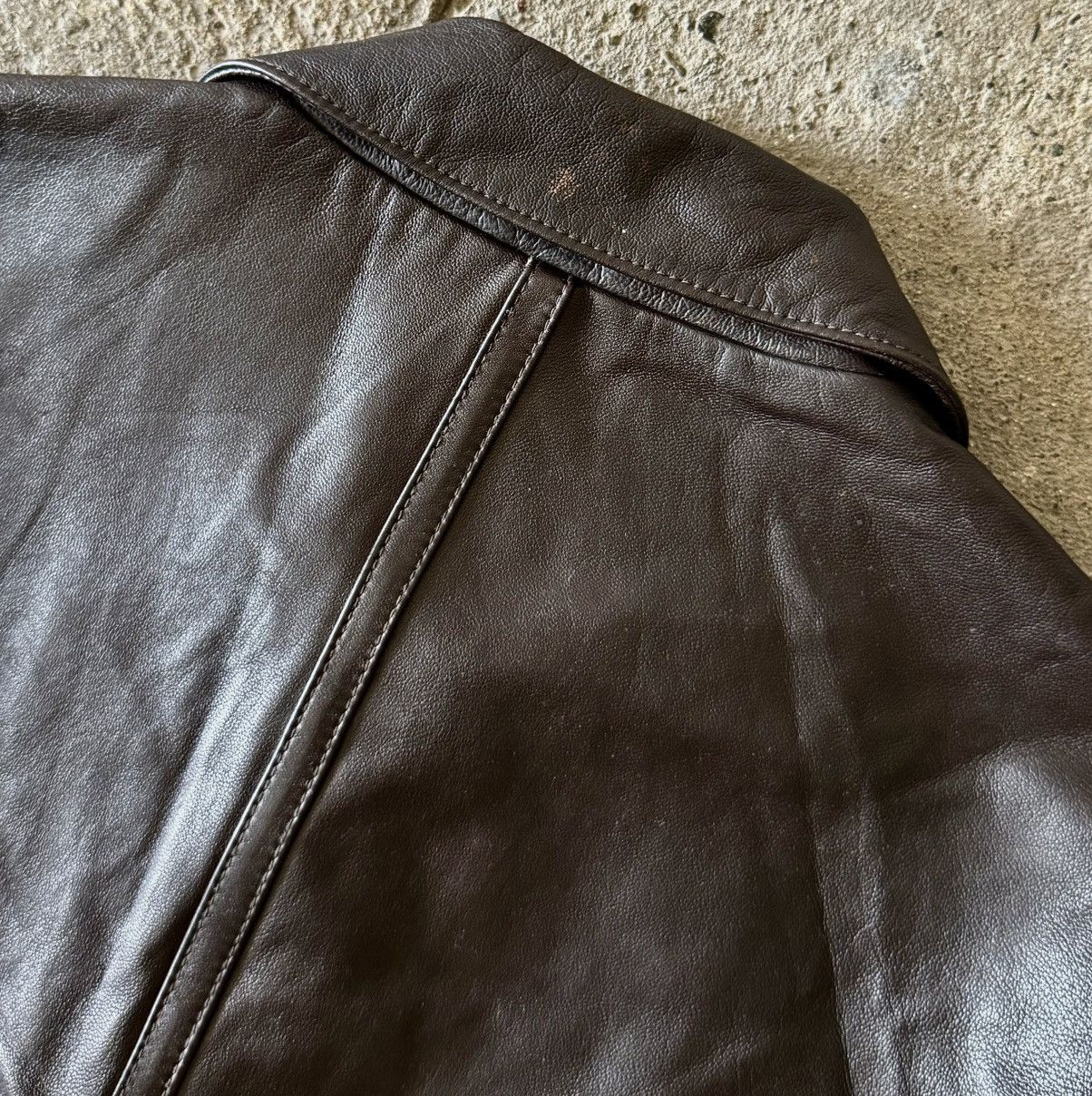 Balenciaga Balenciaga - 1997 -Nicolas Ghesquière -Zip Up Leather Jacket Size US M / EU 48-50 / 2 - 16 Thumbnail