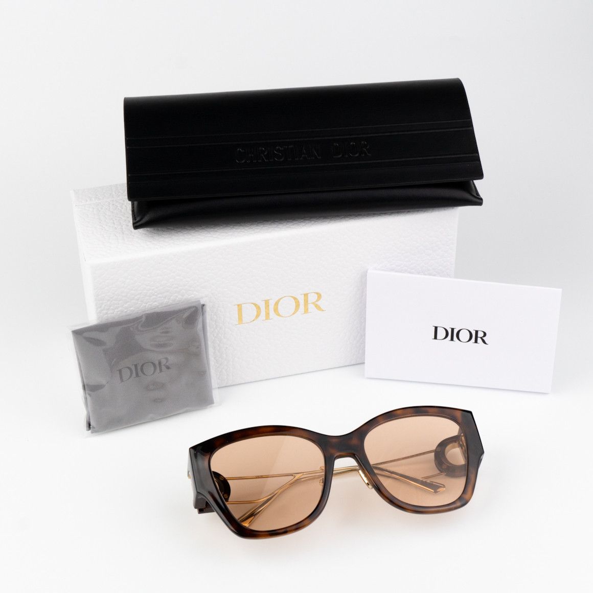 Dior NEW Dior 30MONTAIGNE B2U 26L0 Women Butterfly Sunglasses Size ONE SIZE - 14 Thumbnail