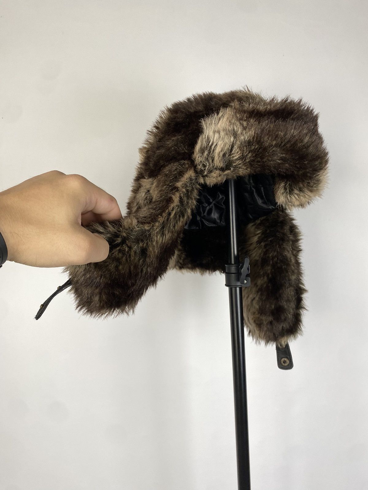 Hysteric Glamour × Japanese Brand Y2K American Vintage Fuzzy Hat Mohair Ushanka Beauty Beast Size ONE SIZE - 5 Thumbnail
