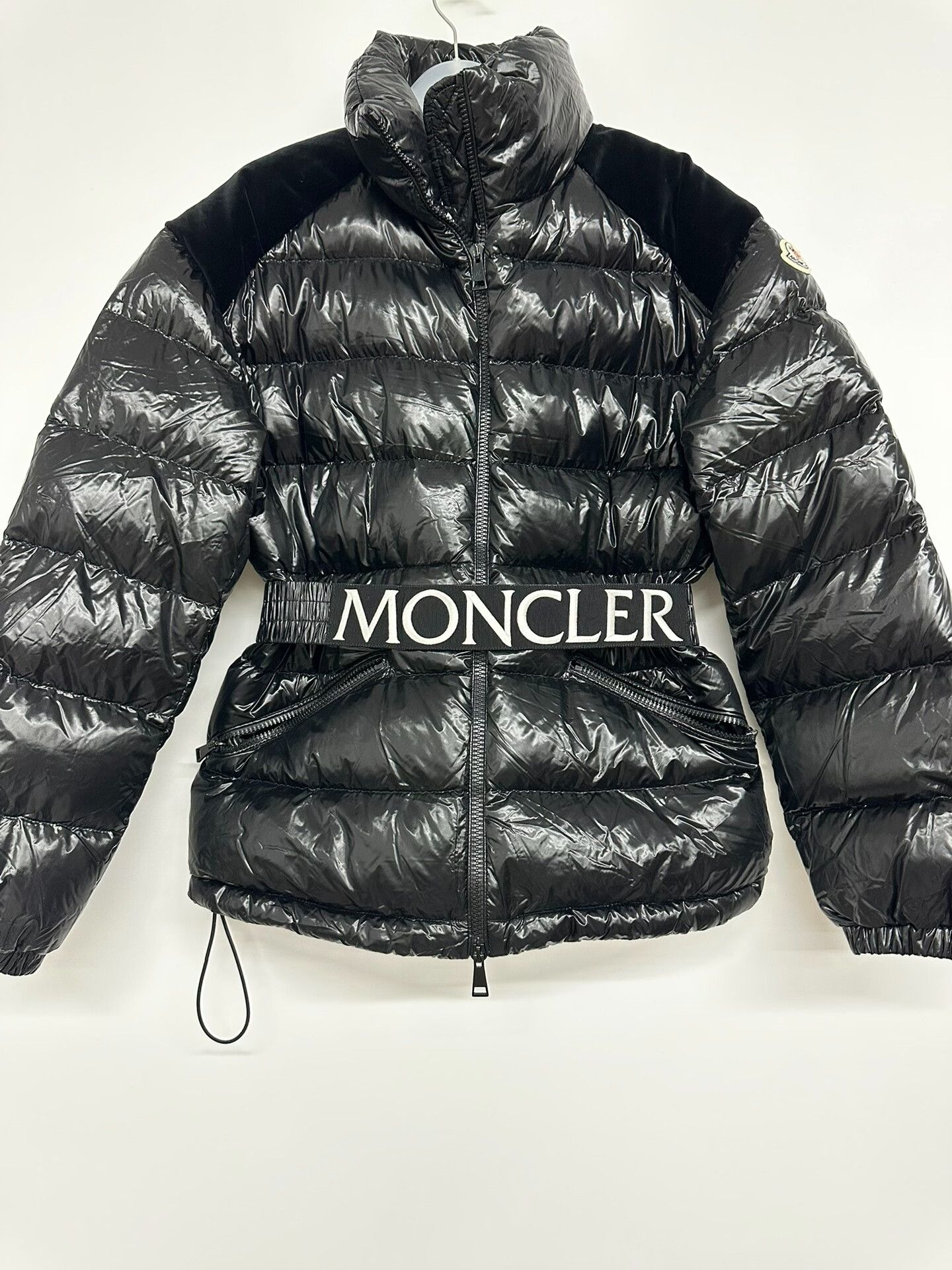 Moncler Moncler Down Jacket with Belt Size US L / EU 52-54 / 3 - 1 Thumbnail