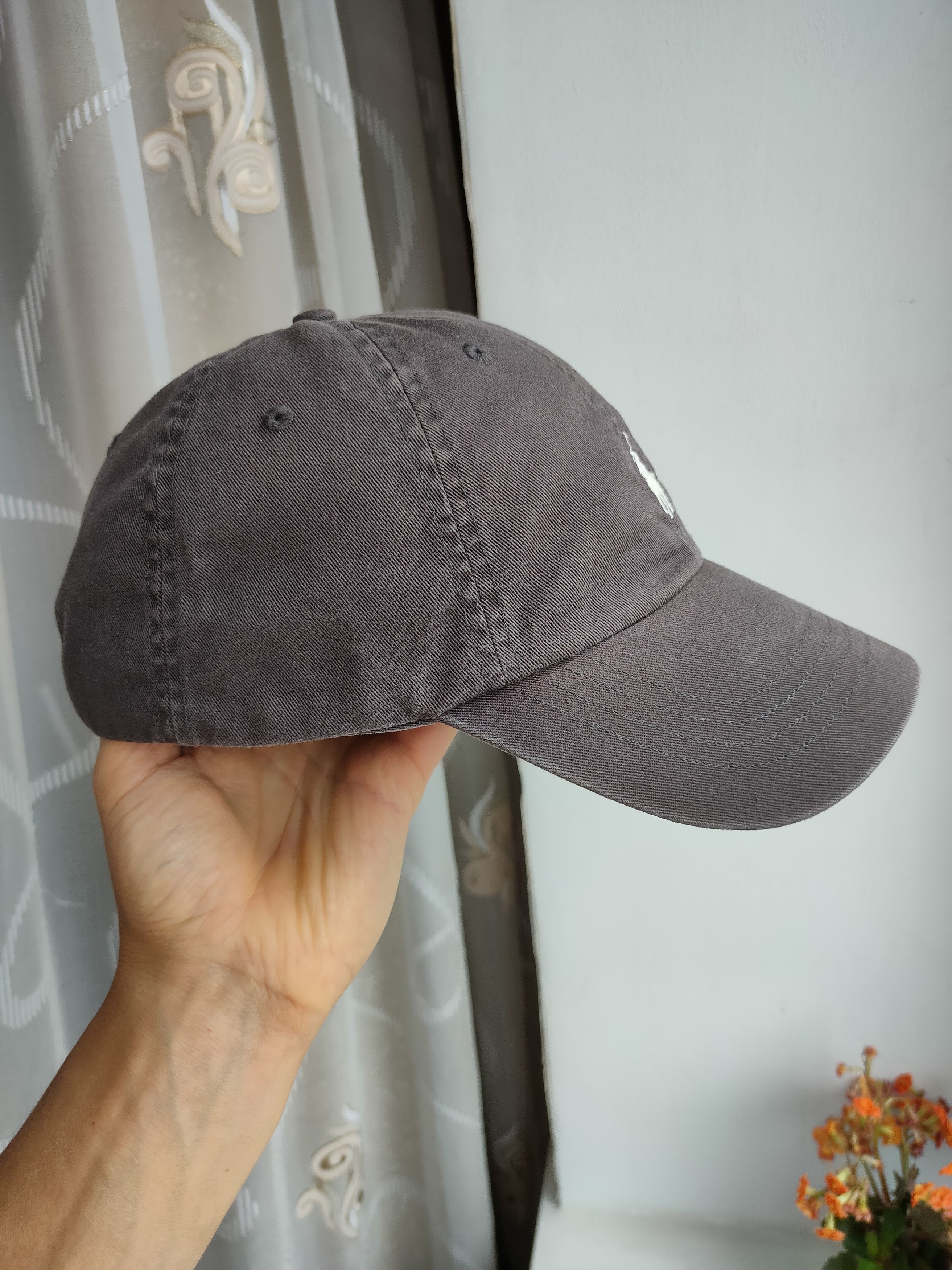 Polo Ralph Lauren Polo Ralph Lauren Gray Cap RL Polo Cap Size ONE SIZE - 3 Thumbnail