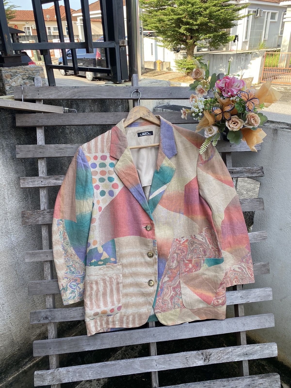 イッセイミヤケ ハートISSEY MIYAKE HaaT シースルー切替