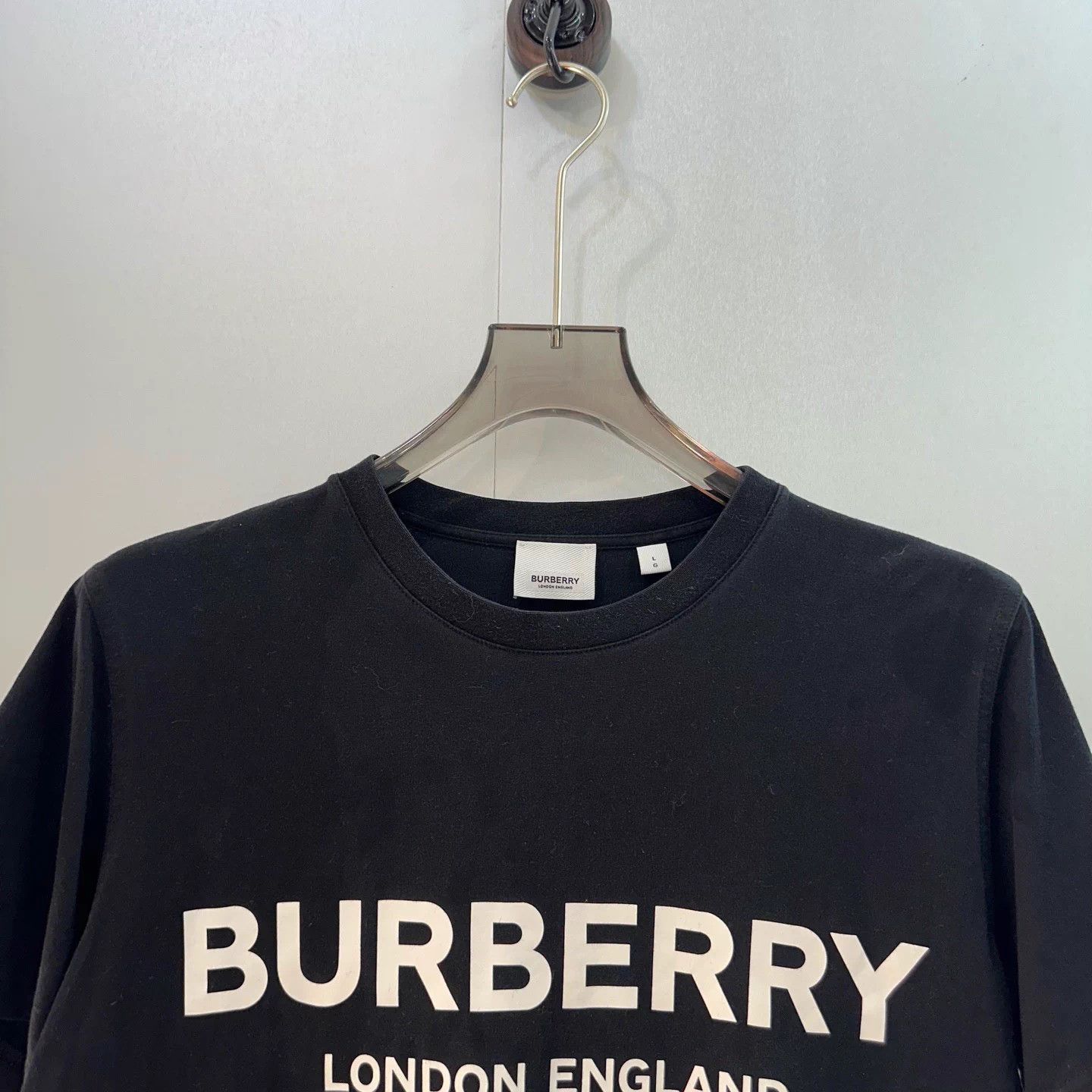 Burberry Burberry Chest Logo Short Sleeve Tee L Size US L / EU 52-54 / 3 - 4 Thumbnail