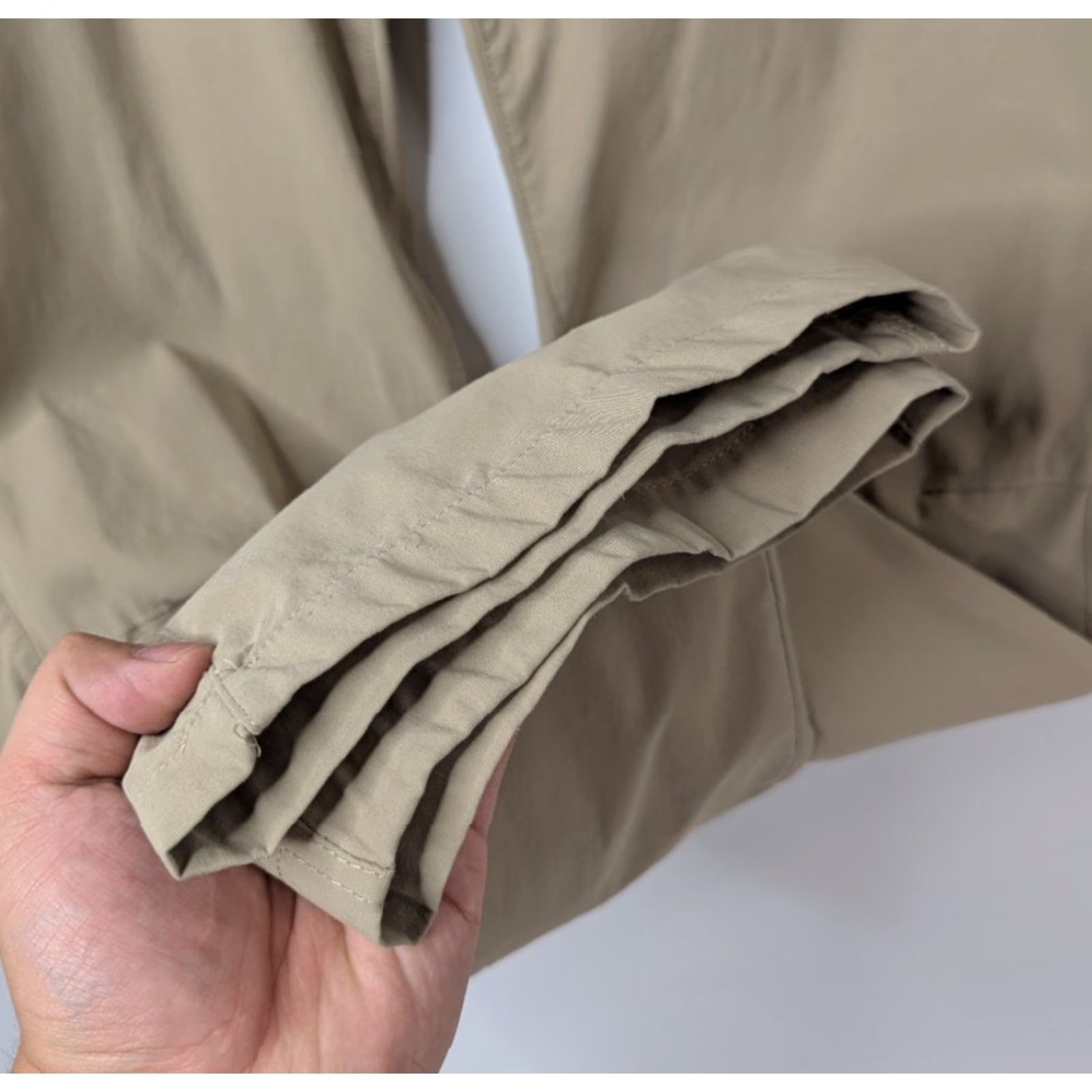 Eddie Bauer EDDIE BAUER Men’s Tech Pants Sz 36x32 Beige Nylon Stretch Outdoor Hiking Fishing Size US 36 / EU 52 - 3 Thumbnail