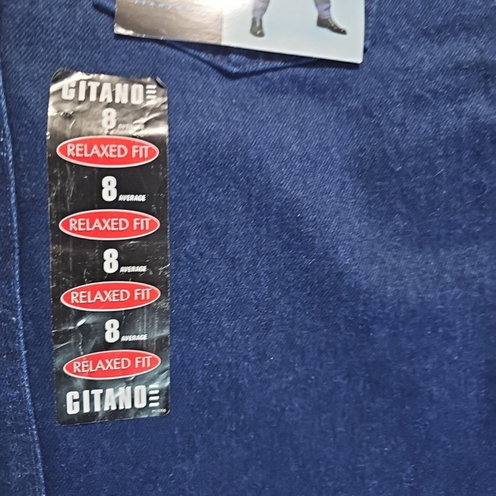 Other Gitano Relaxed Fit Sz 8 Average Jeans Blue NWT NWD Size 30" / US 8 / IT 44 - 7 Thumbnail
