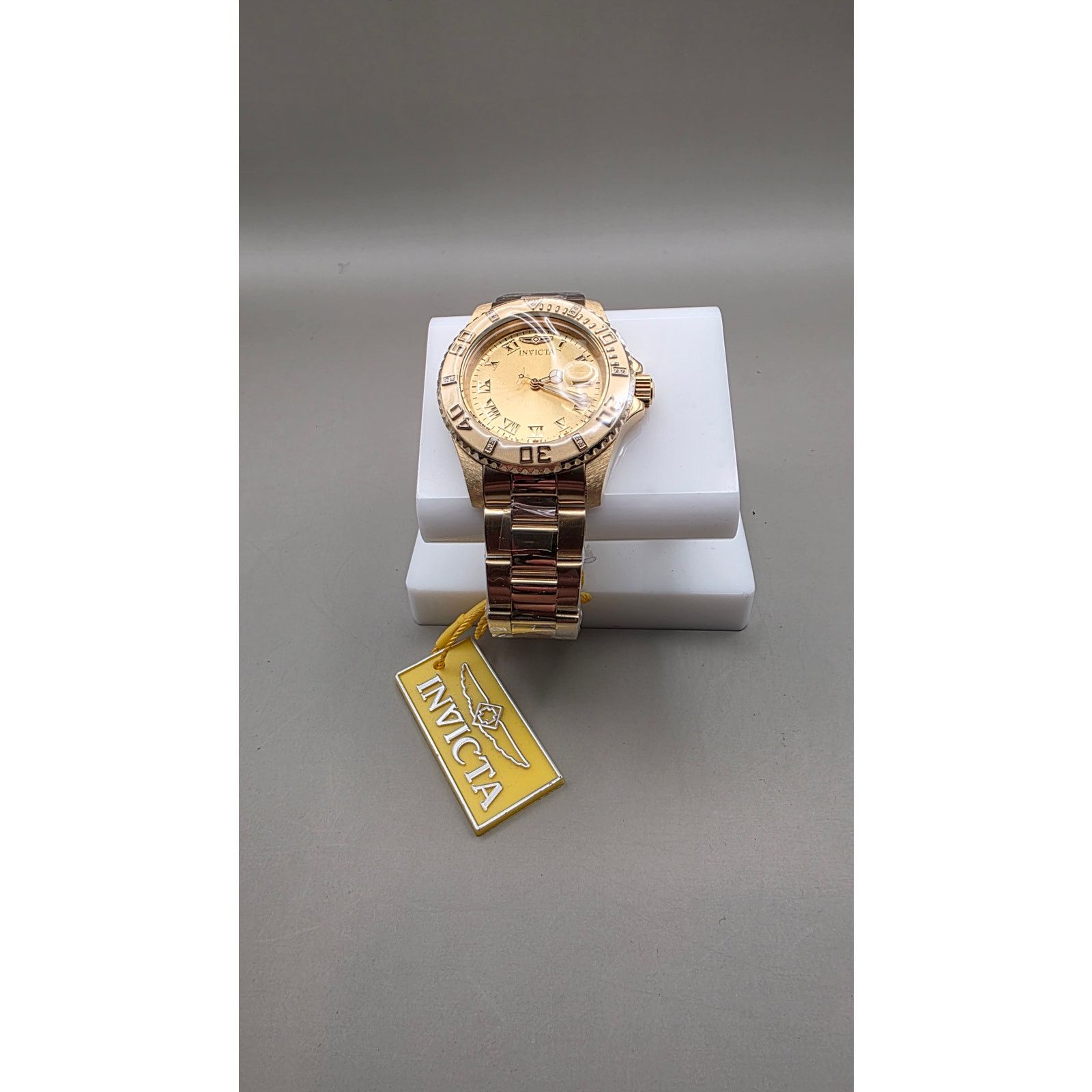 Invicta Invicta Pro Diver Diamond Ed, 0.06 Carat, Gold Tone 40mm Size ONE SIZE - 1 Thumbnail