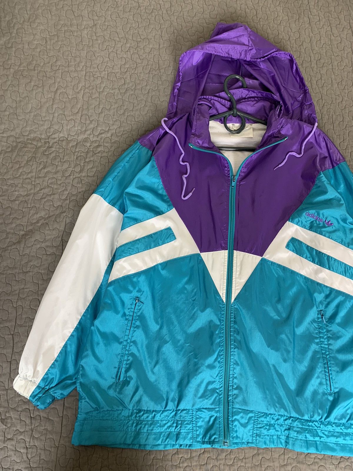 Adidas × Vintage Vintage Adidas Track Jacket Size US M / EU 48-50 / 2 - 2 Thumbnail