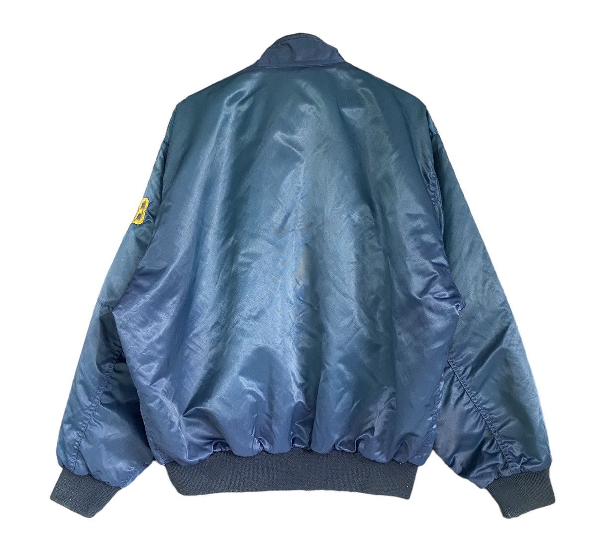 Vtg Rawling Bomber Jacket Button (L)