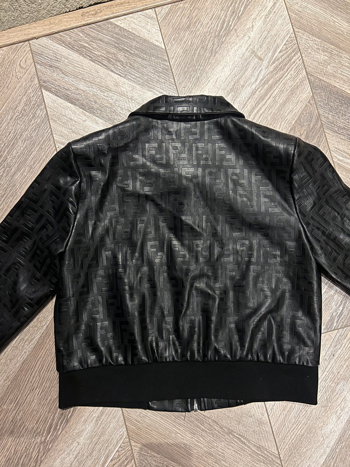 Fendi Fendi Leather Jacket Size M / US 6-8 / IT 42-44 - 7 Thumbnail