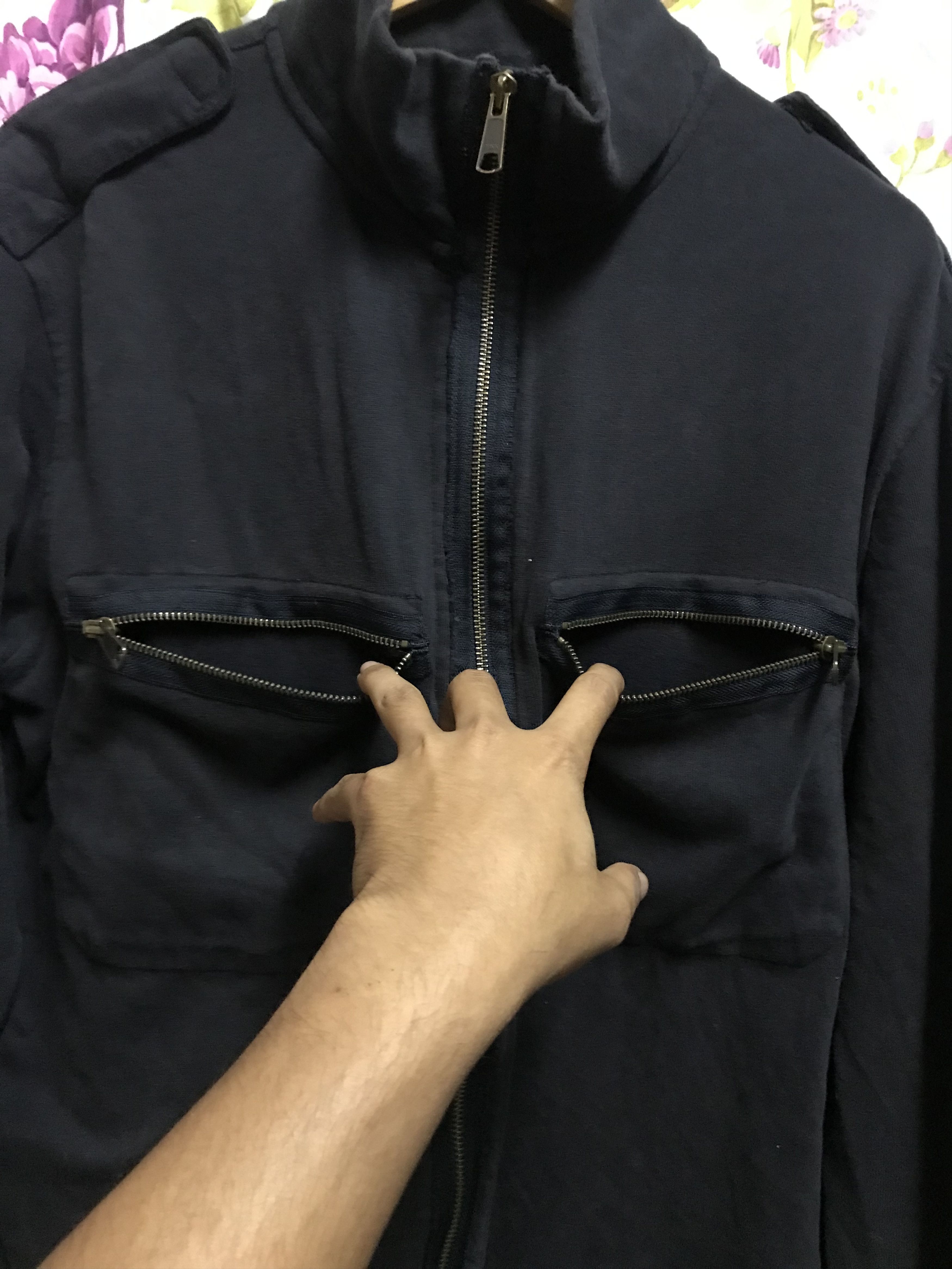 Stone Island Stone Island Denim Sweatshirt Zipper Full Size US XXL / EU 58 / 5 - 11 Thumbnail